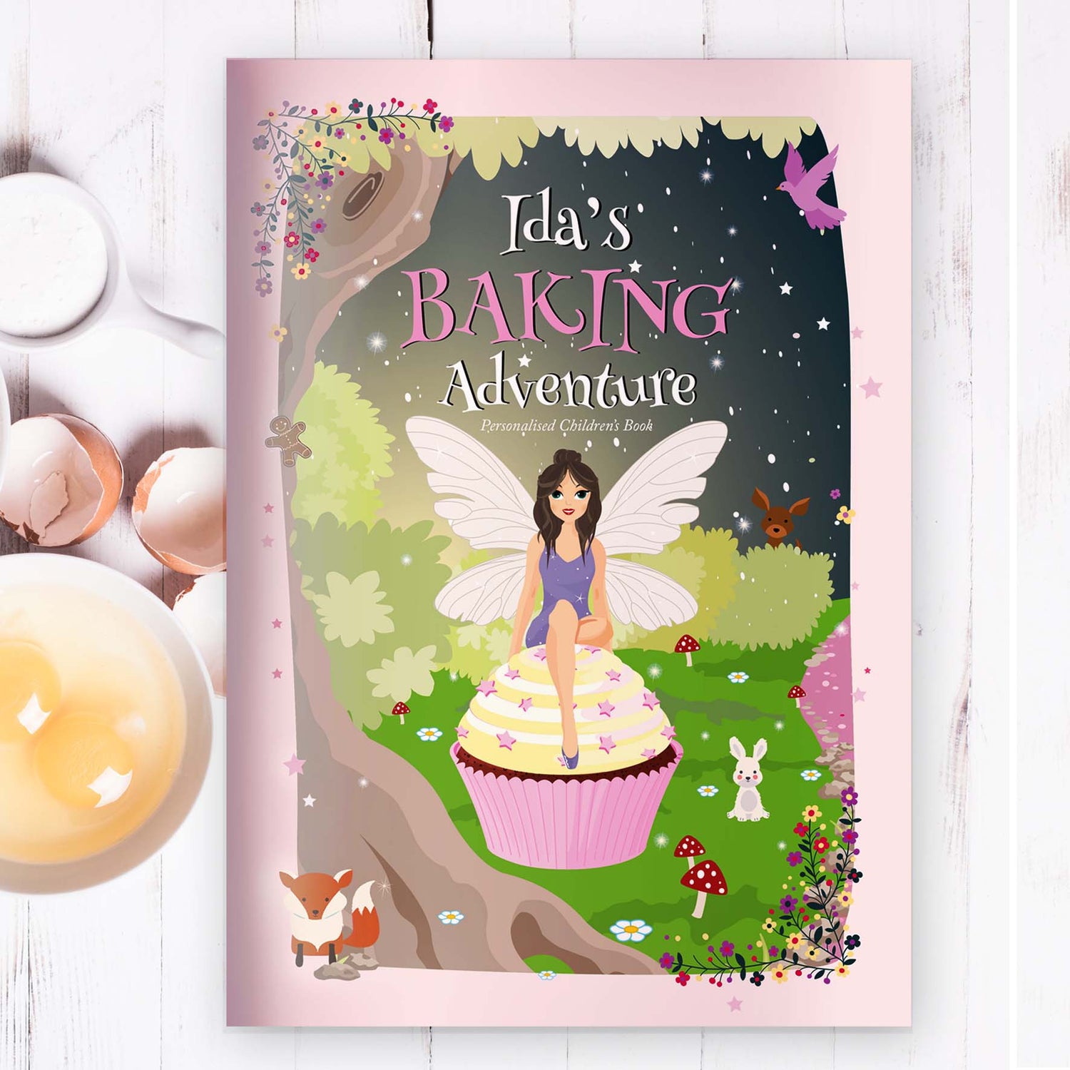 Personalised Fairy Baking Adventure Book - gift & personalise