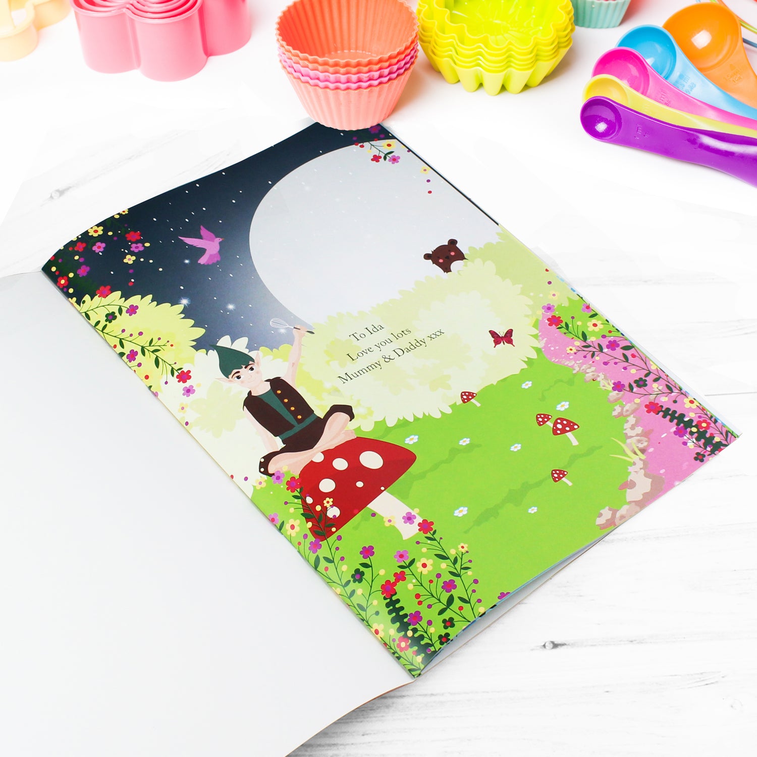 Personalised Fairy Baking Adventure Book - gift & personalise