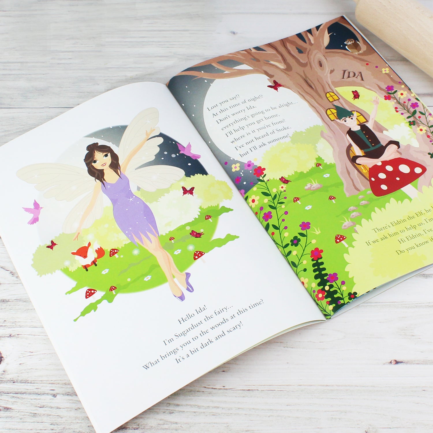 Personalised Fairy Baking Adventure Book - gift & personalise