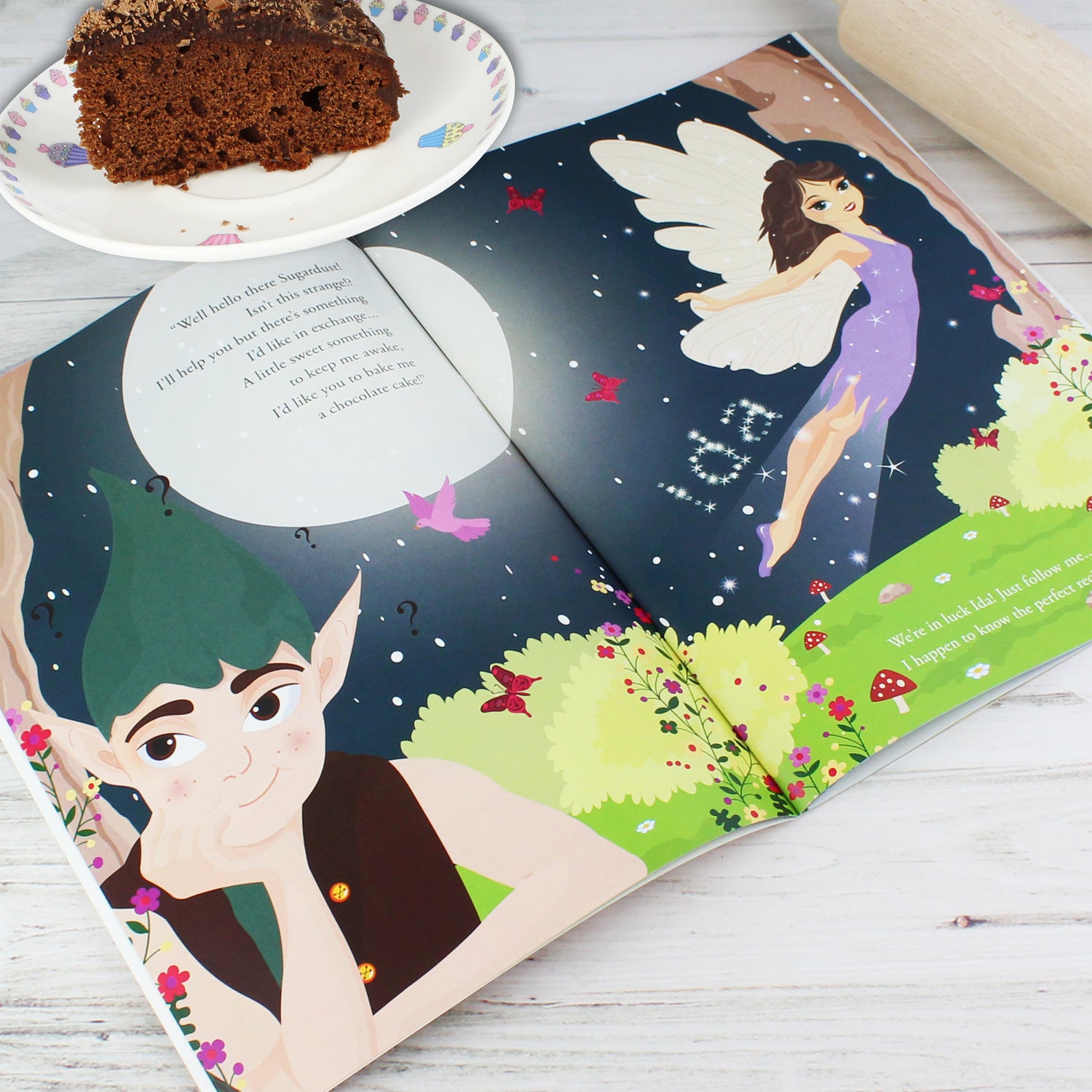 Personalised Fairy Baking Adventure Book - gift & personalise