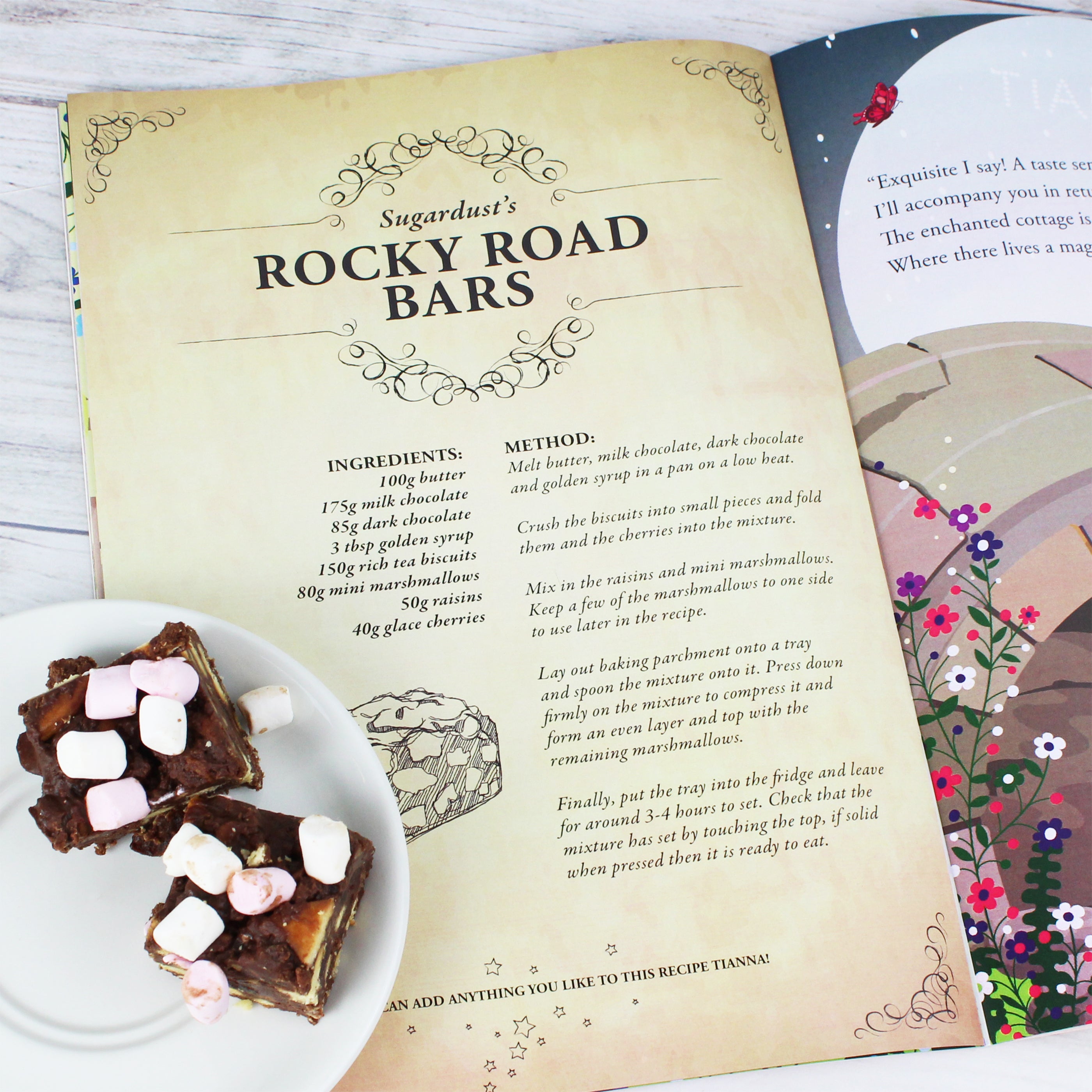 Personalised Fairy Baking Adventure Book - gift & personalise