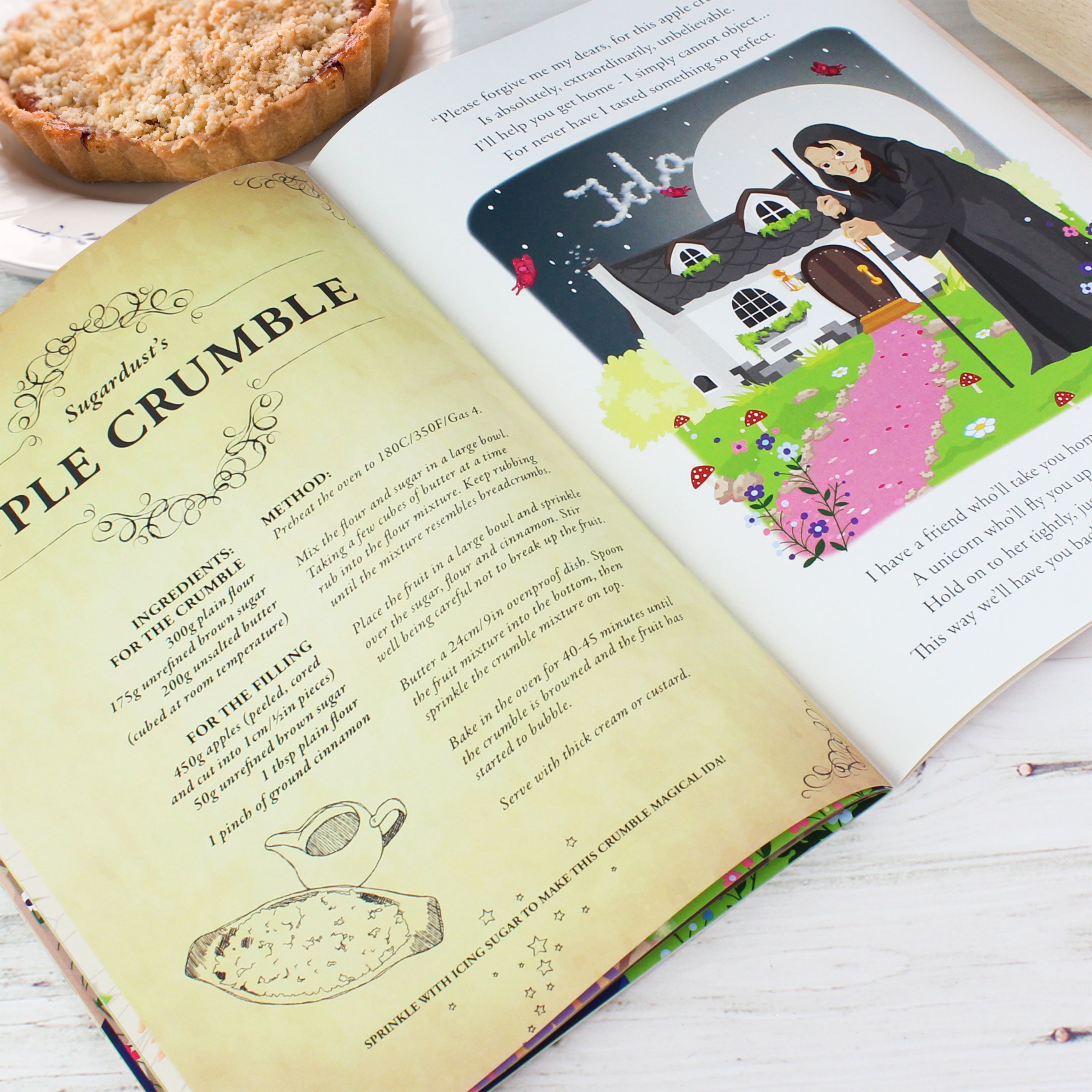 Personalised Fairy Baking Adventure Book - gift & personalise