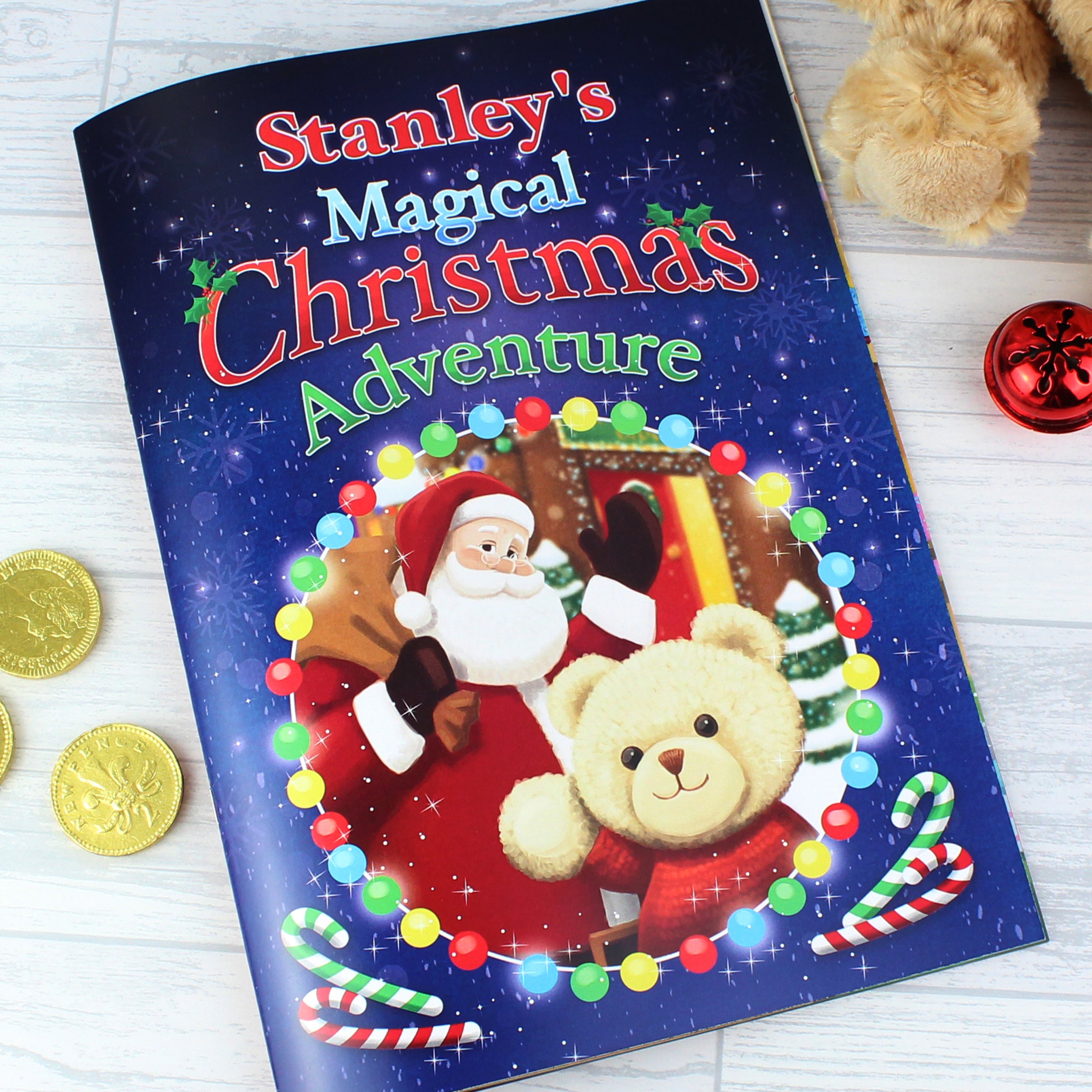 Personalised Magical Christmas Adventure Story Book - gift & personalise