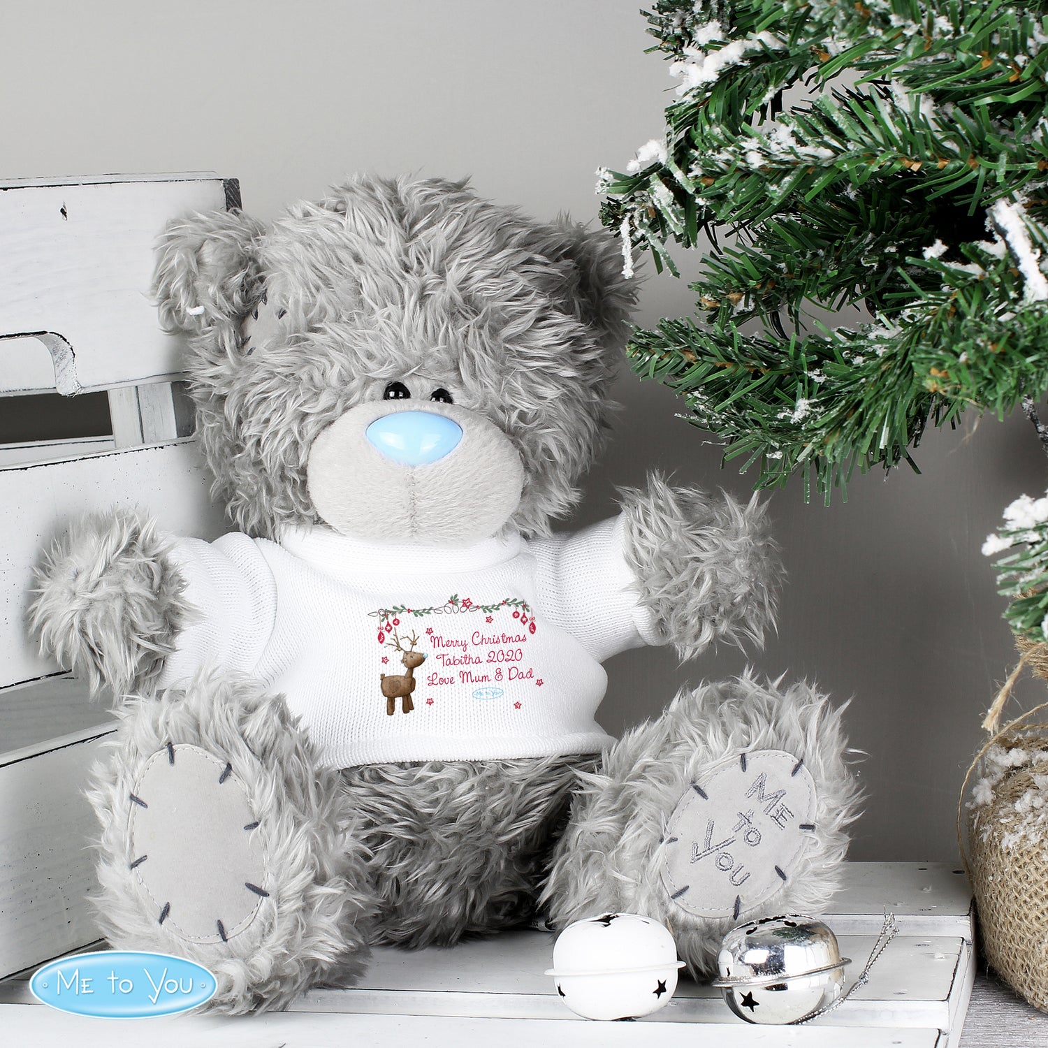 Personalised Me To You Bear Reindeer - gift & personalise