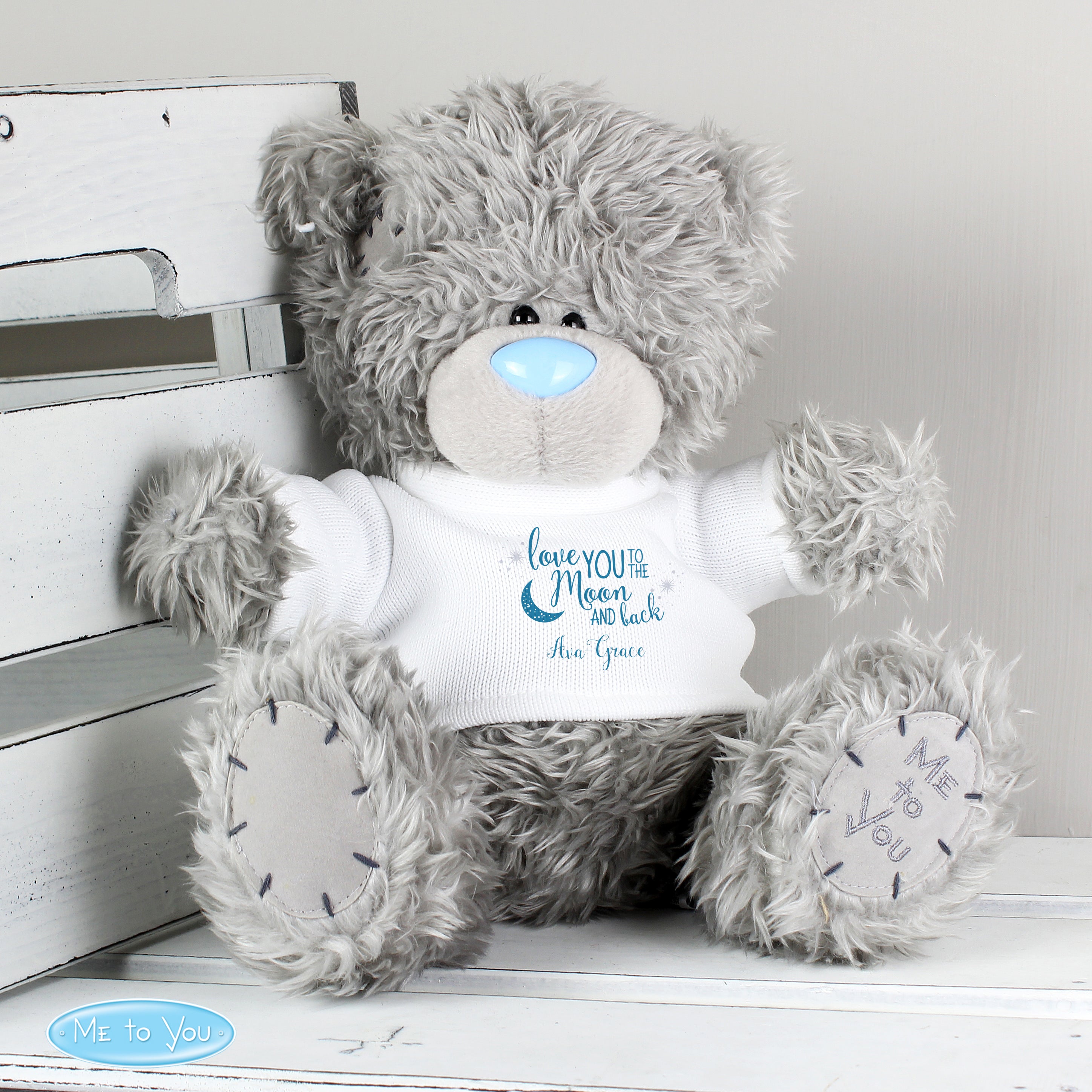 Personalised Me to You Bear 'To the Moon and Back' - gift & personalise