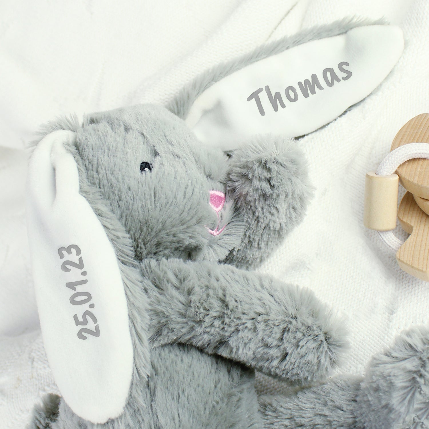 Personalised Bunny Rabbit Soft Toy - gift & personalise