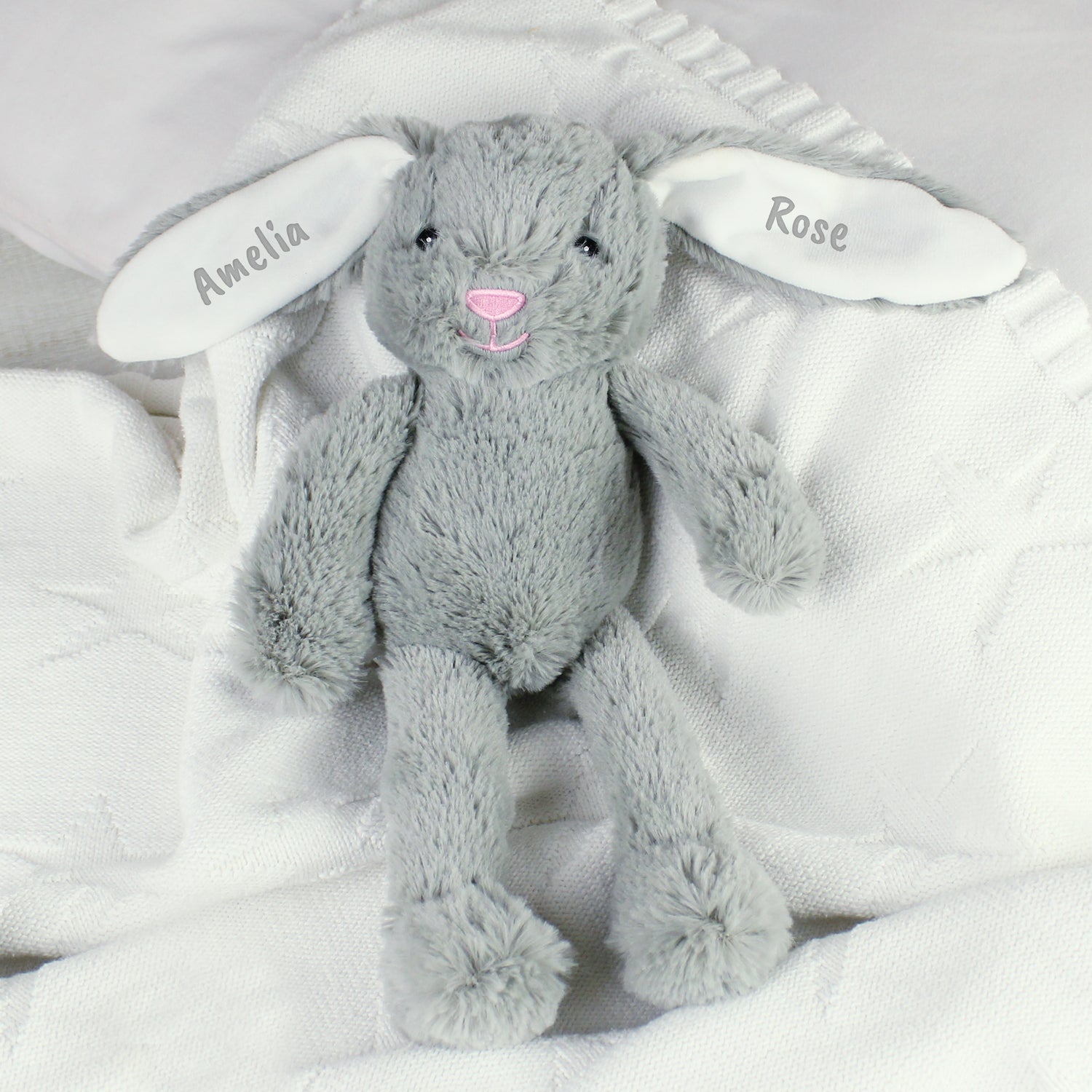 Personalised Bunny Rabbit Soft Toy - gift & personalise