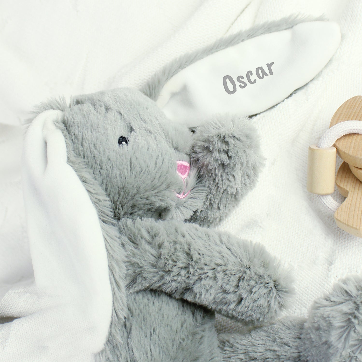 Personalised Bunny Rabbit Soft Toy - gift & personalise