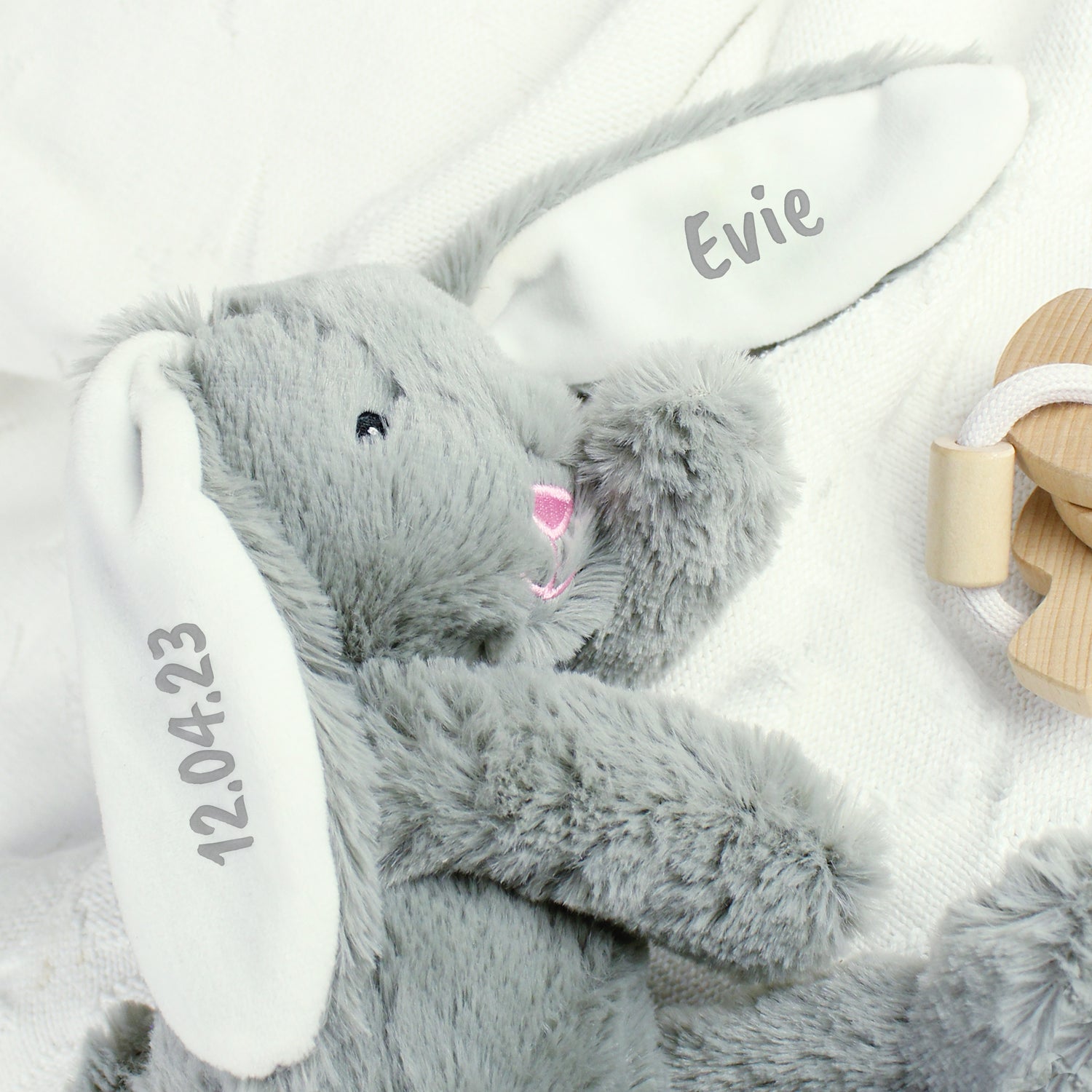 Personalised Bunny Rabbit Soft Toy - gift & personalise