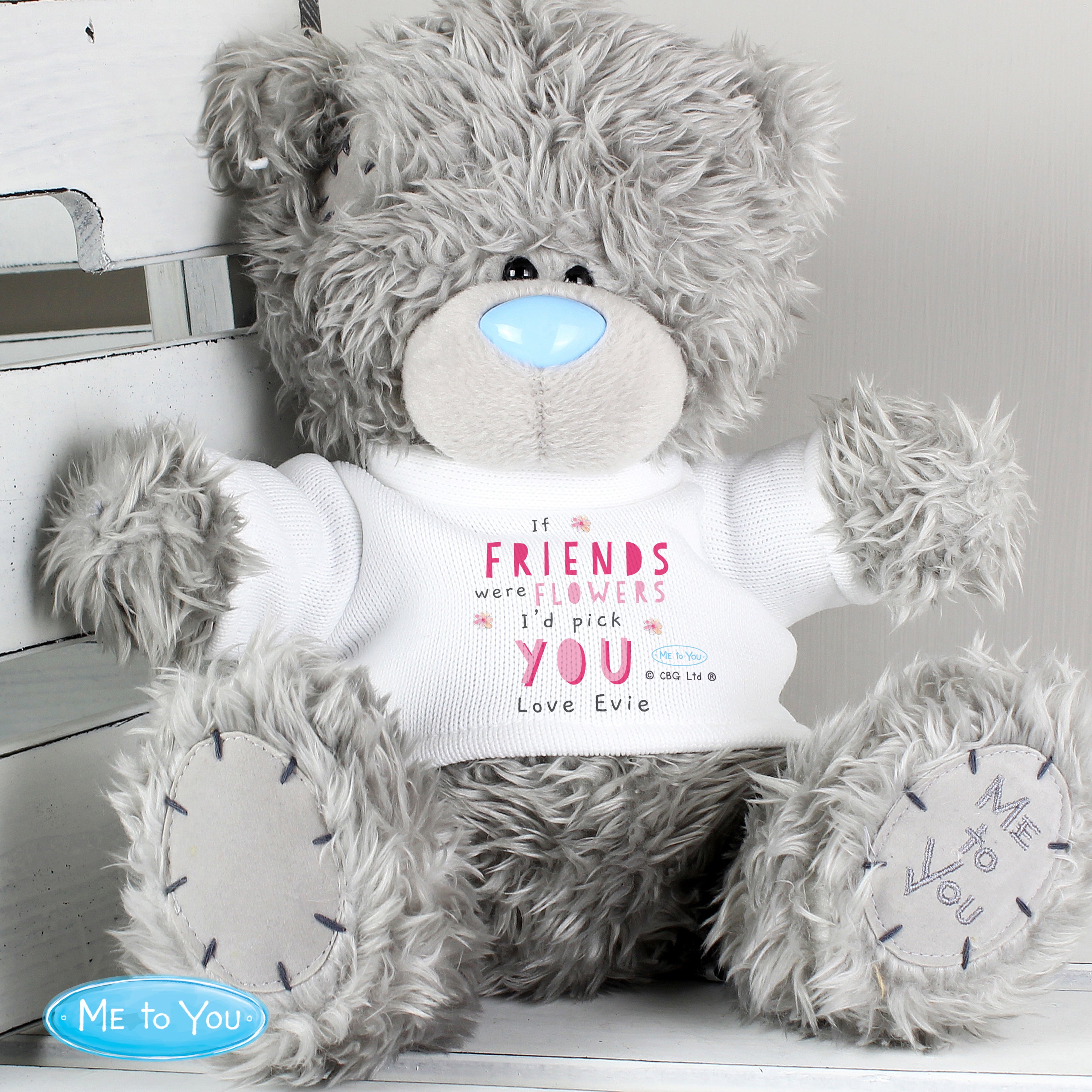 Personalised Me To You If...Were Flowers Bear - gift & personalise