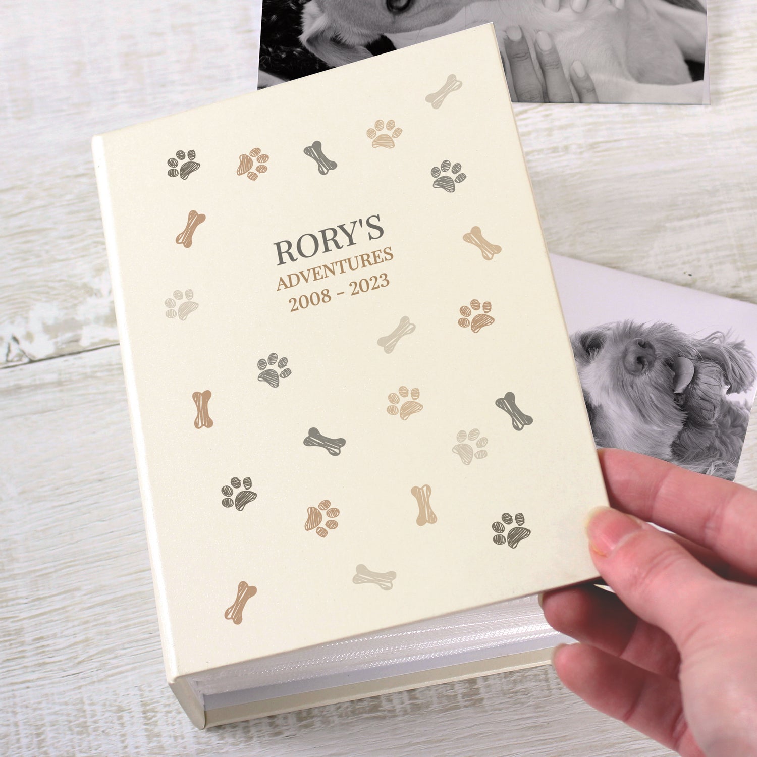 Personalised Dogs 6x4 Photo Album with Sleeves - gift & personalise