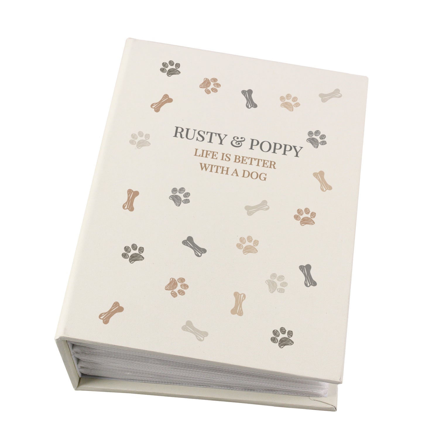 Personalised Dogs 6x4 Photo Album with Sleeves - gift & personalise