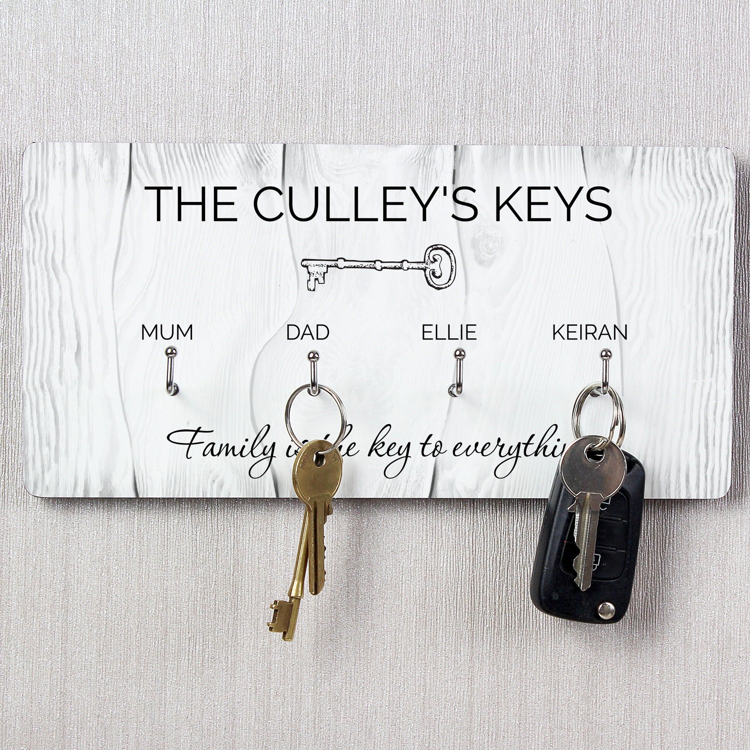 Personalised Key Hooks - gift & personalise