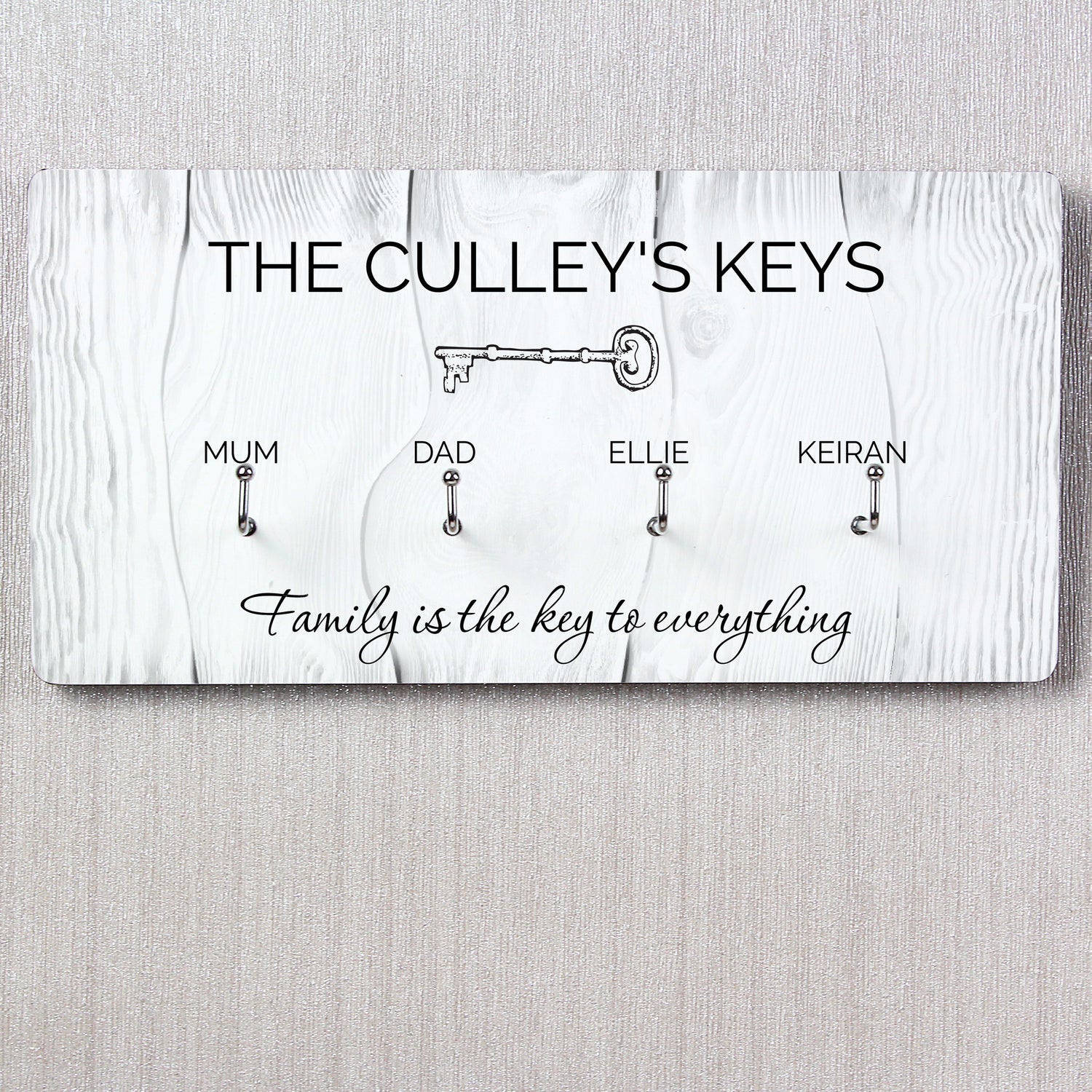 Personalised Key Hooks - gift & personalise