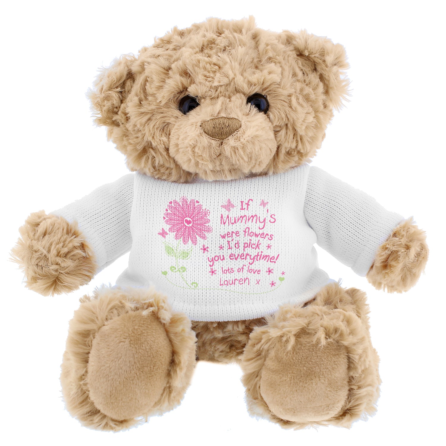 Personalised I'd Pick You Teddy Bear - gift & personalise