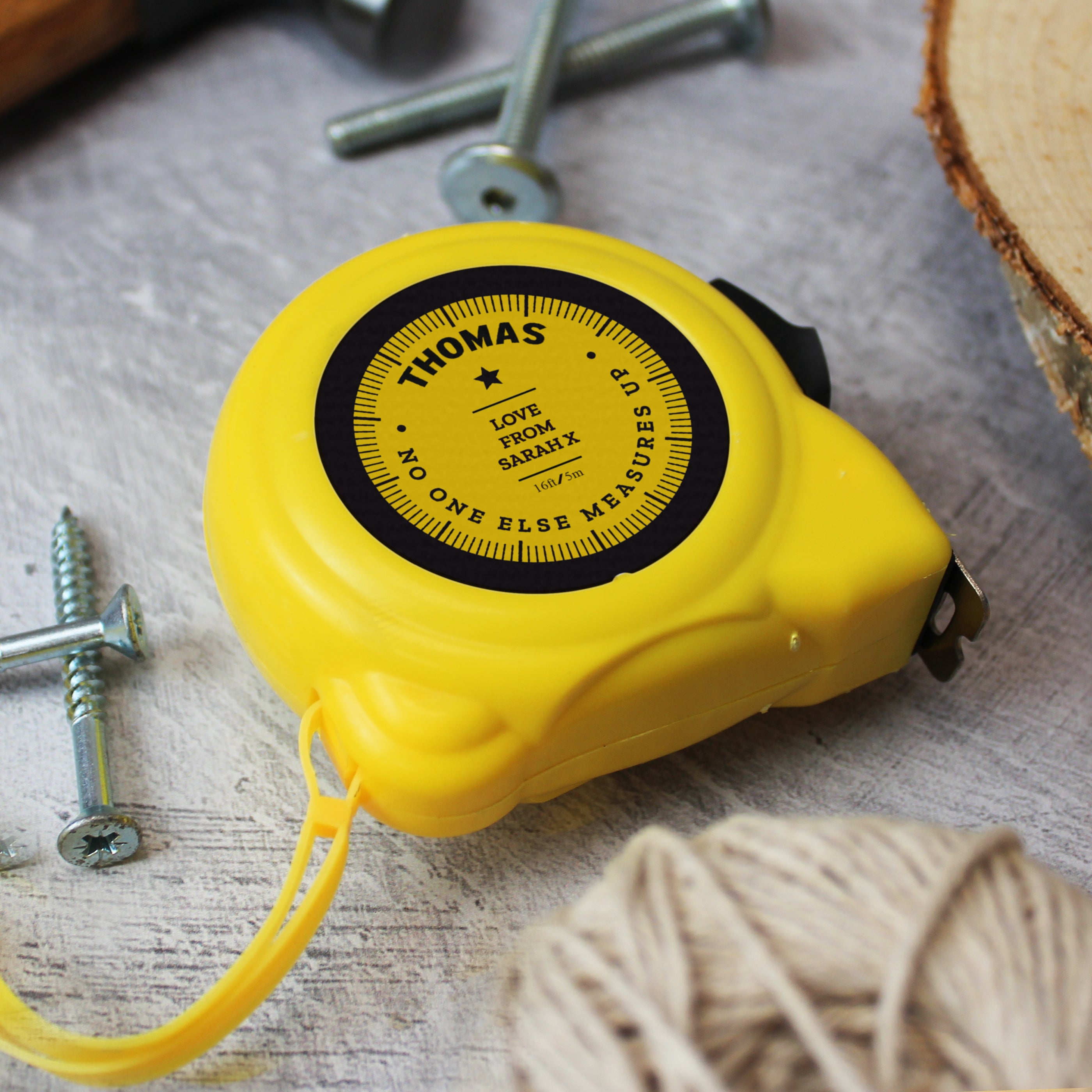 Personalised No One Else Measures Up Tape Measure - gift & personalise