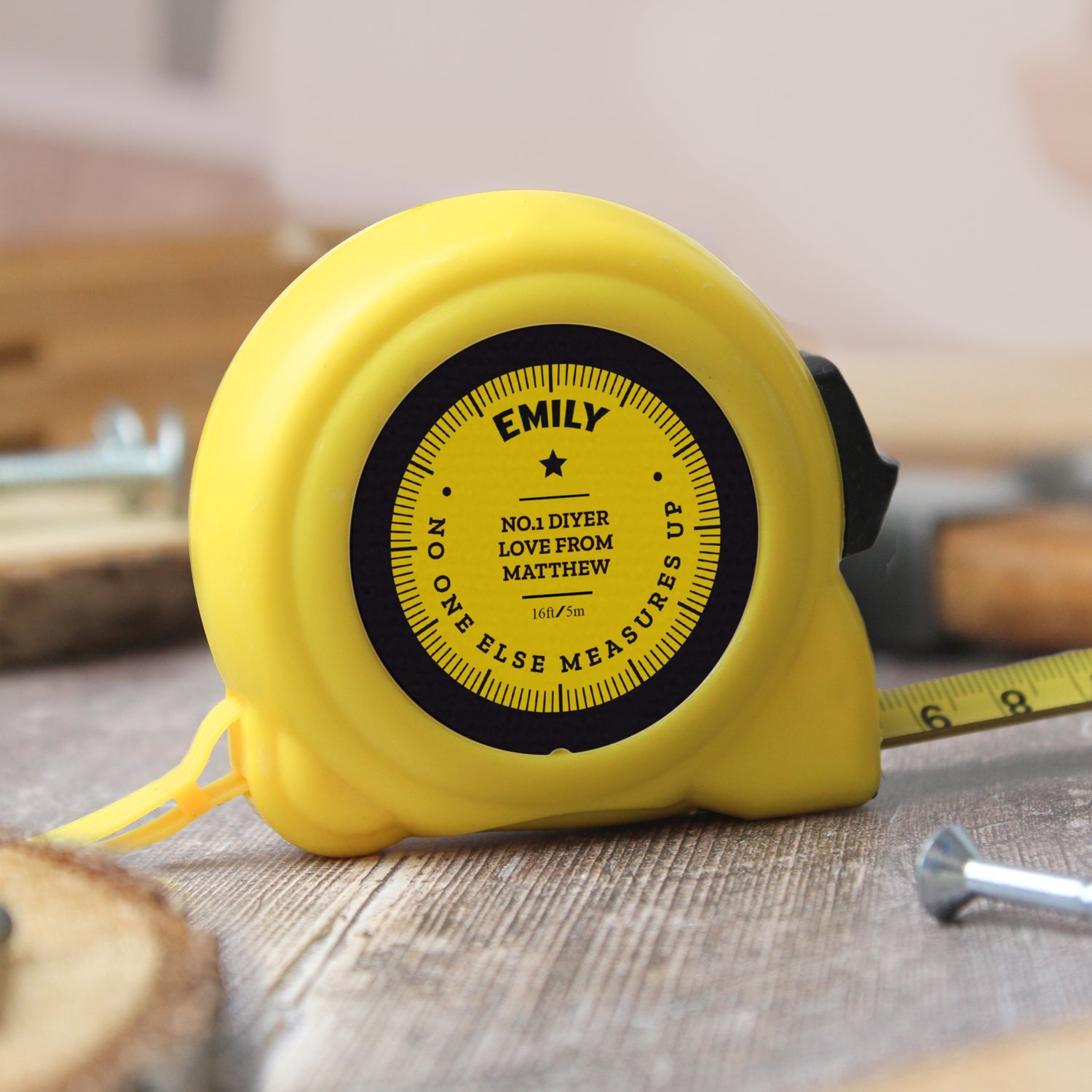 Personalised No One Else Measures Up Tape Measure - gift & personalise