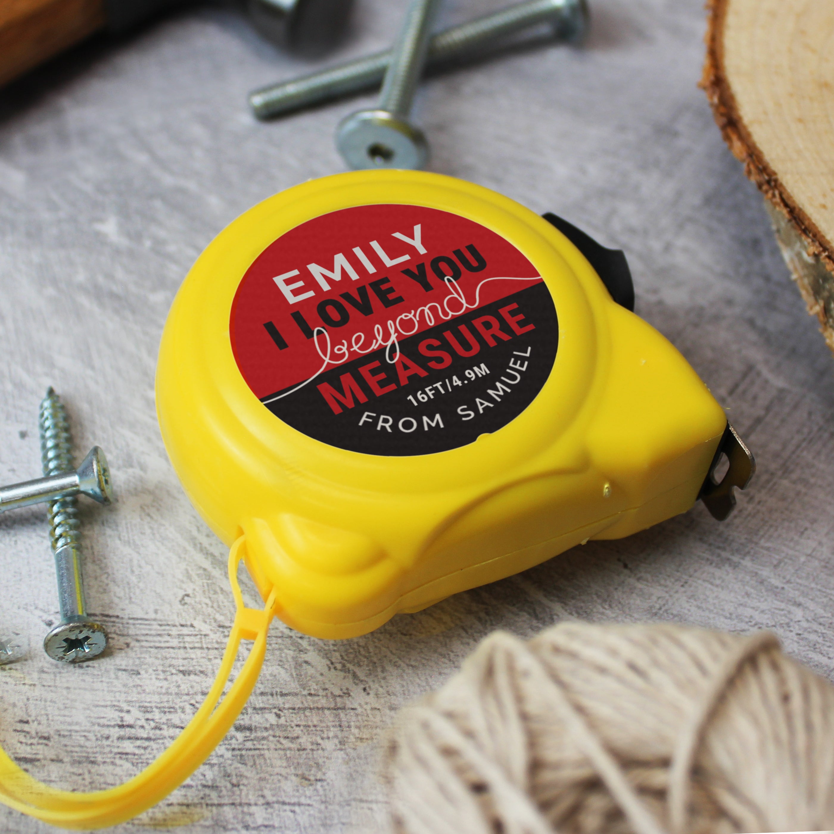 Personalised Beyond Measures Tape Measure - gift & personalise