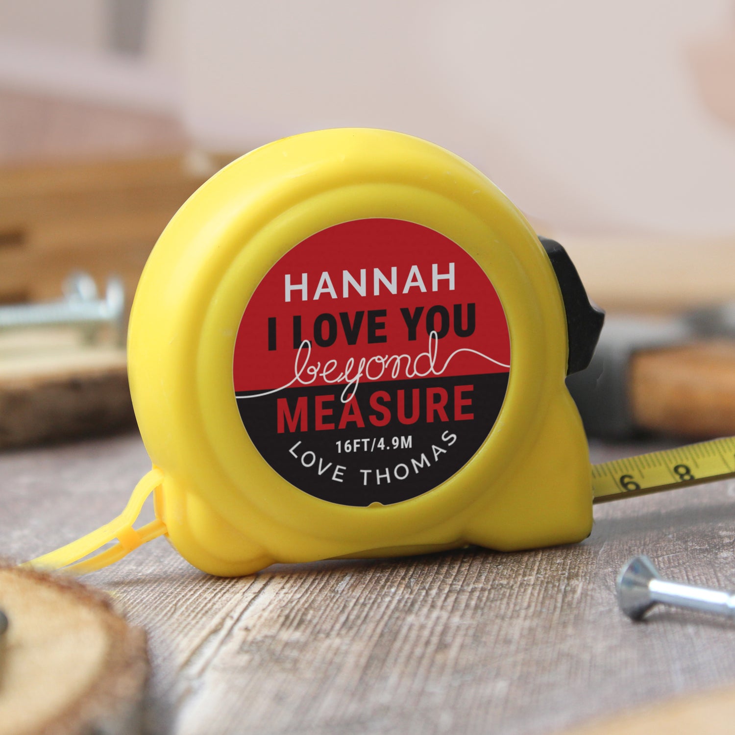 Personalised Beyond Measures Tape Measure - gift & personalise