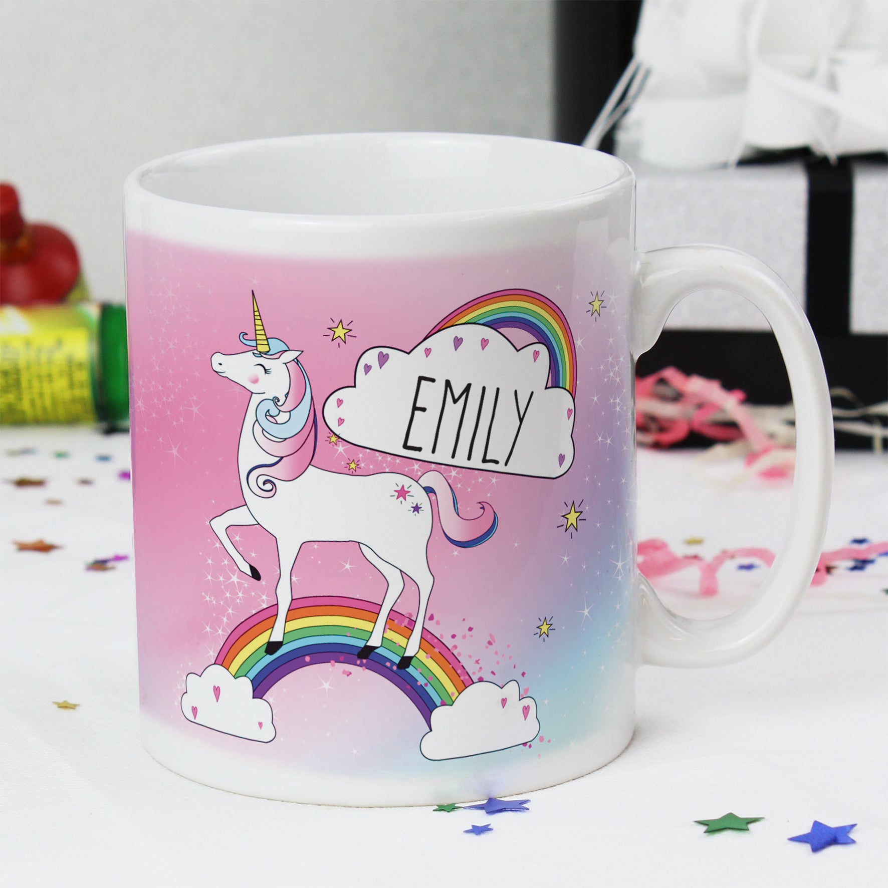 Personalised Unicorn Mug - gift & personalise