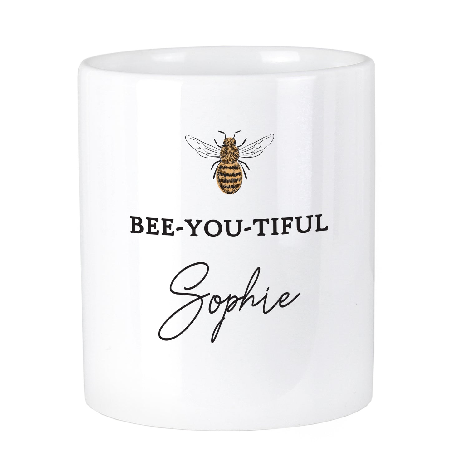 Personalised Bee-u-tiful Ceramic Storage Pot - gift & personalise