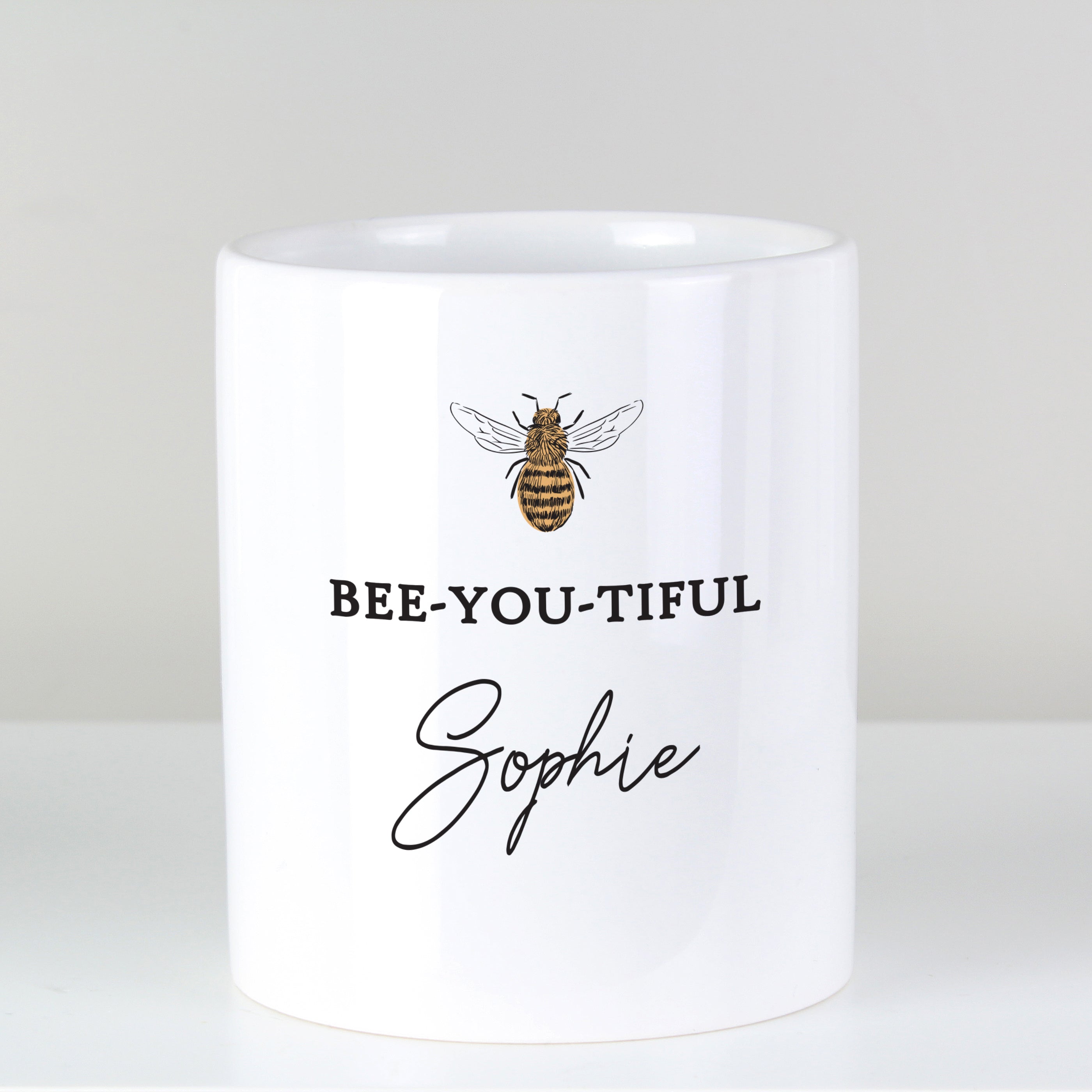 Personalised Bee-u-tiful Ceramic Storage Pot - gift & personalise