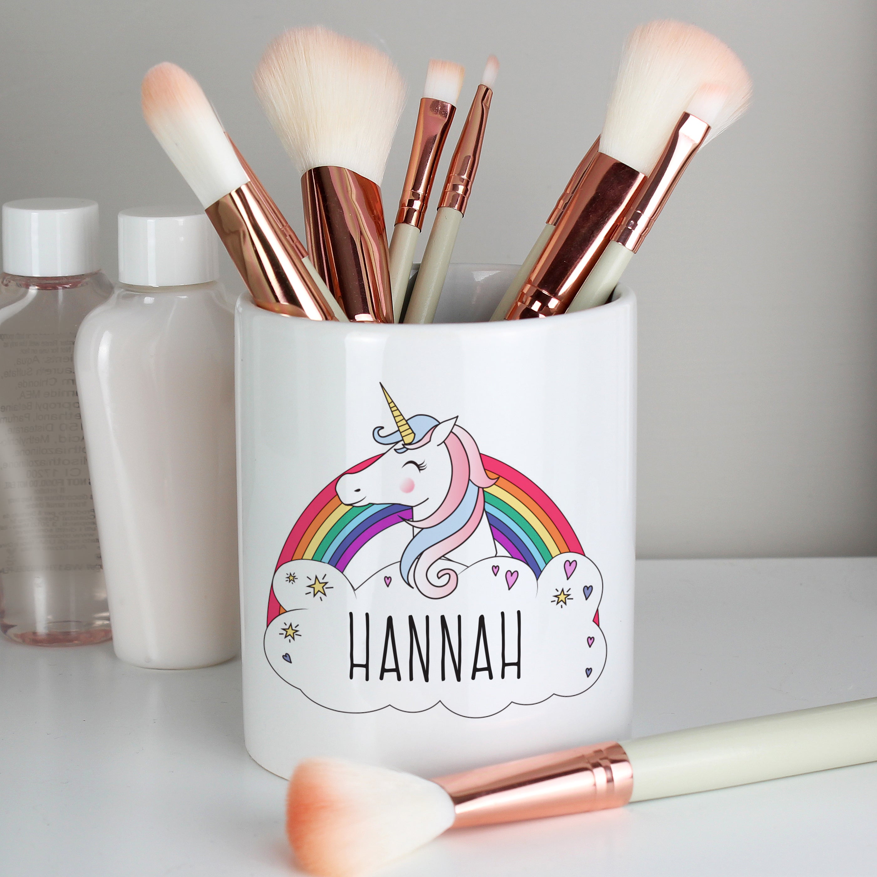 Personalised Unicorn Ceramic Storage Pot - gift & personalise