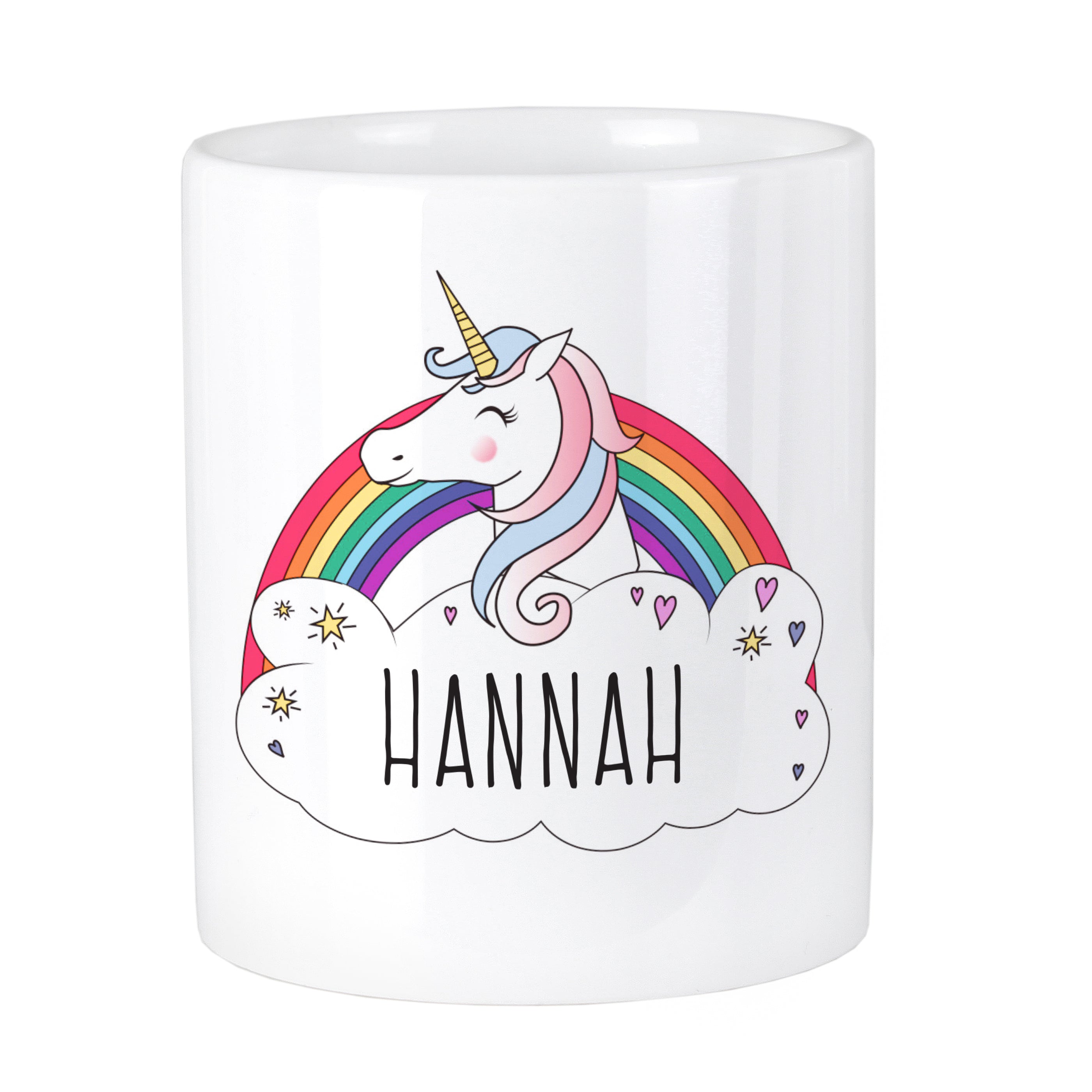 Personalised Unicorn Ceramic Storage Pot - gift & personalise