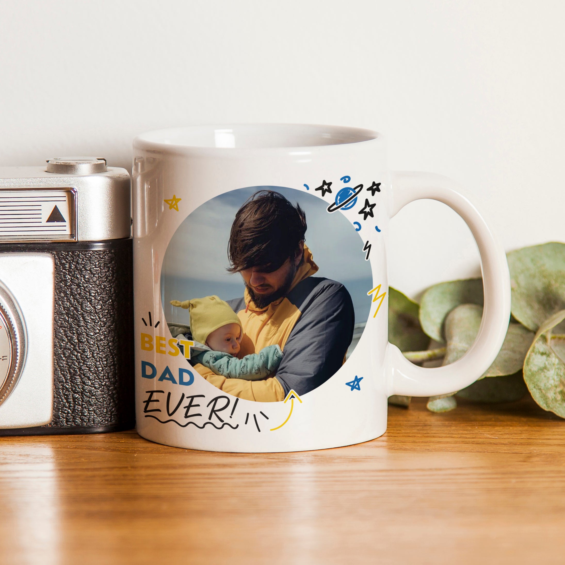 Personalised Best Ever Photo Upload Mug - gift & personalise