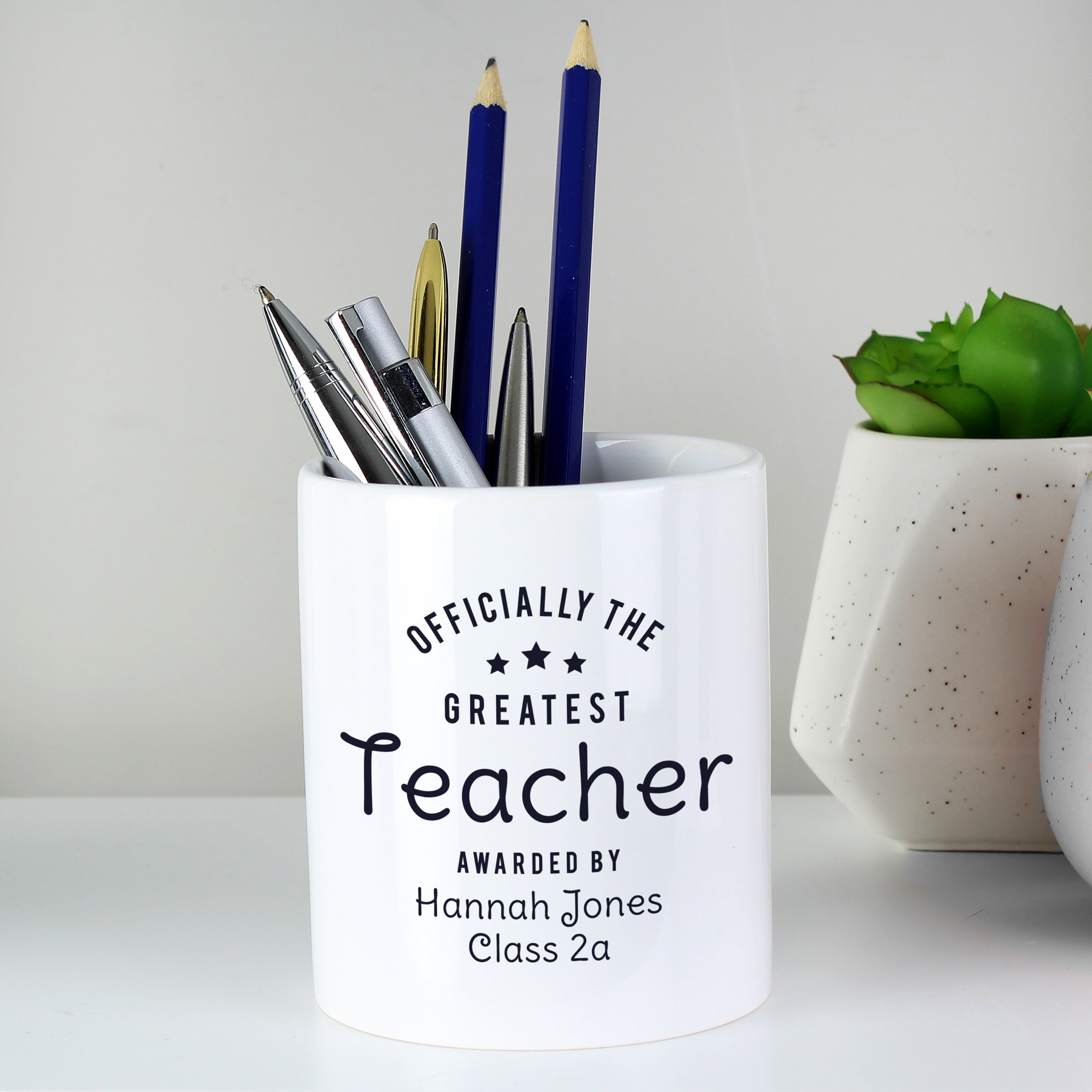 Personalised Officially The Greatest Ceramic Storage Pot - gift & personalise