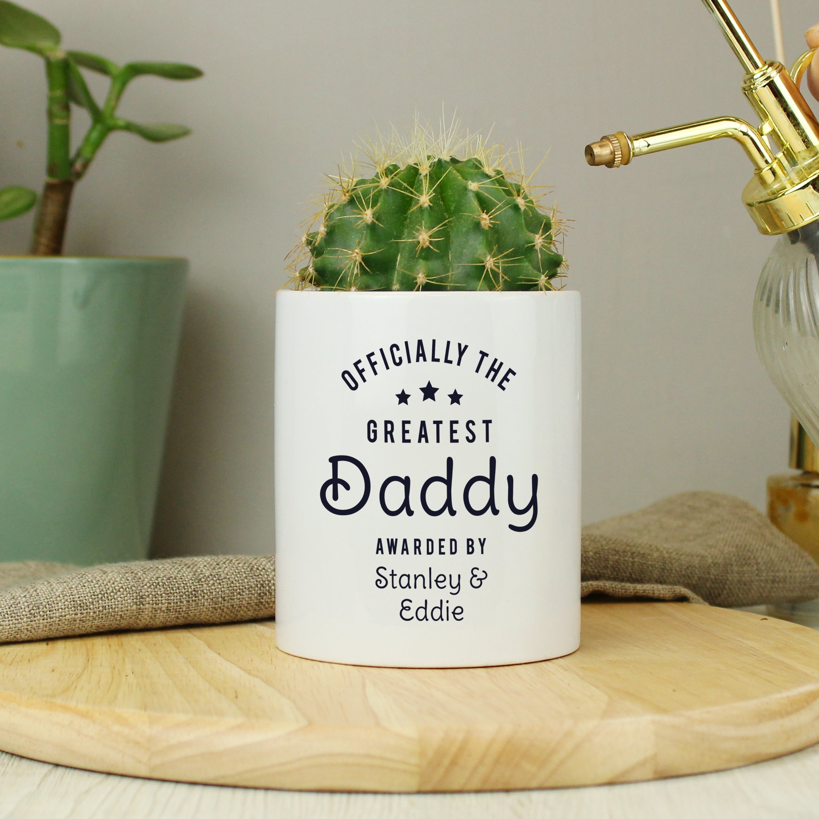 Personalised Officially The Greatest Ceramic Storage Pot - gift & personalise