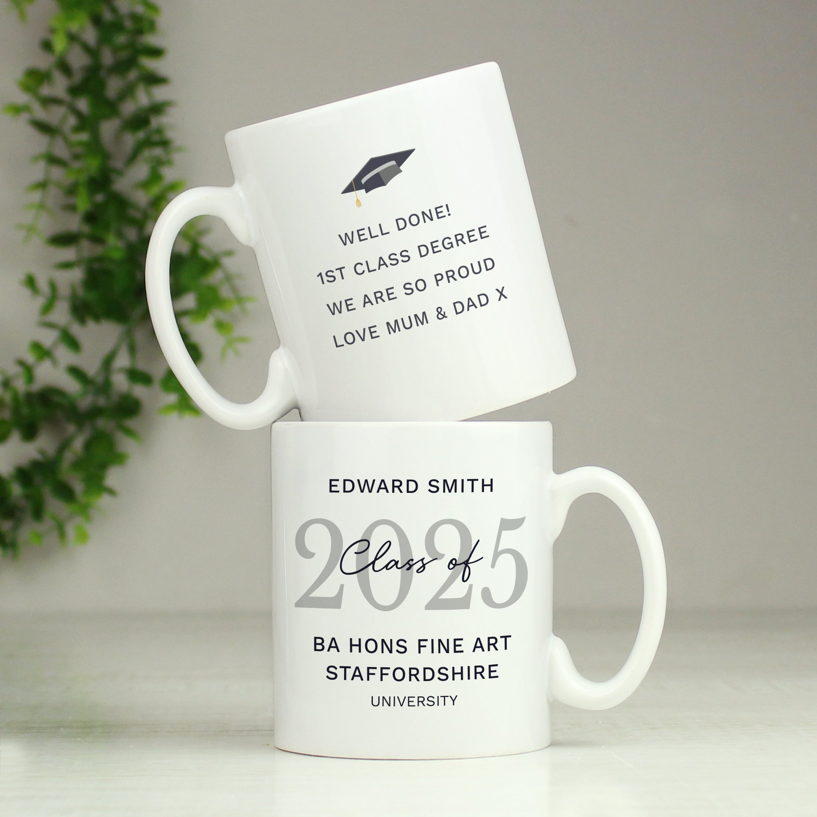 Personalised Class of Graduation Mug - gift & personalise