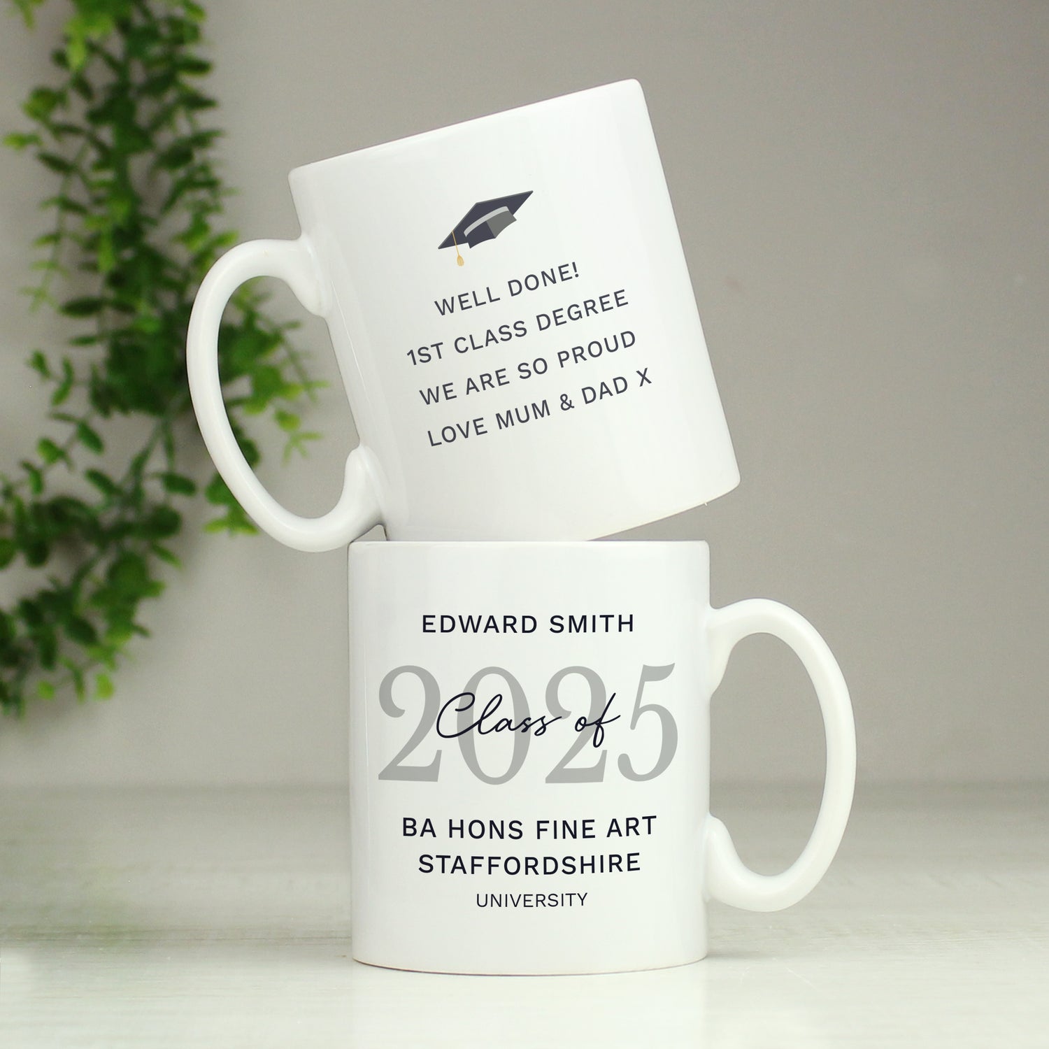 Personalised Class of Graduation Mug - gift & personalise