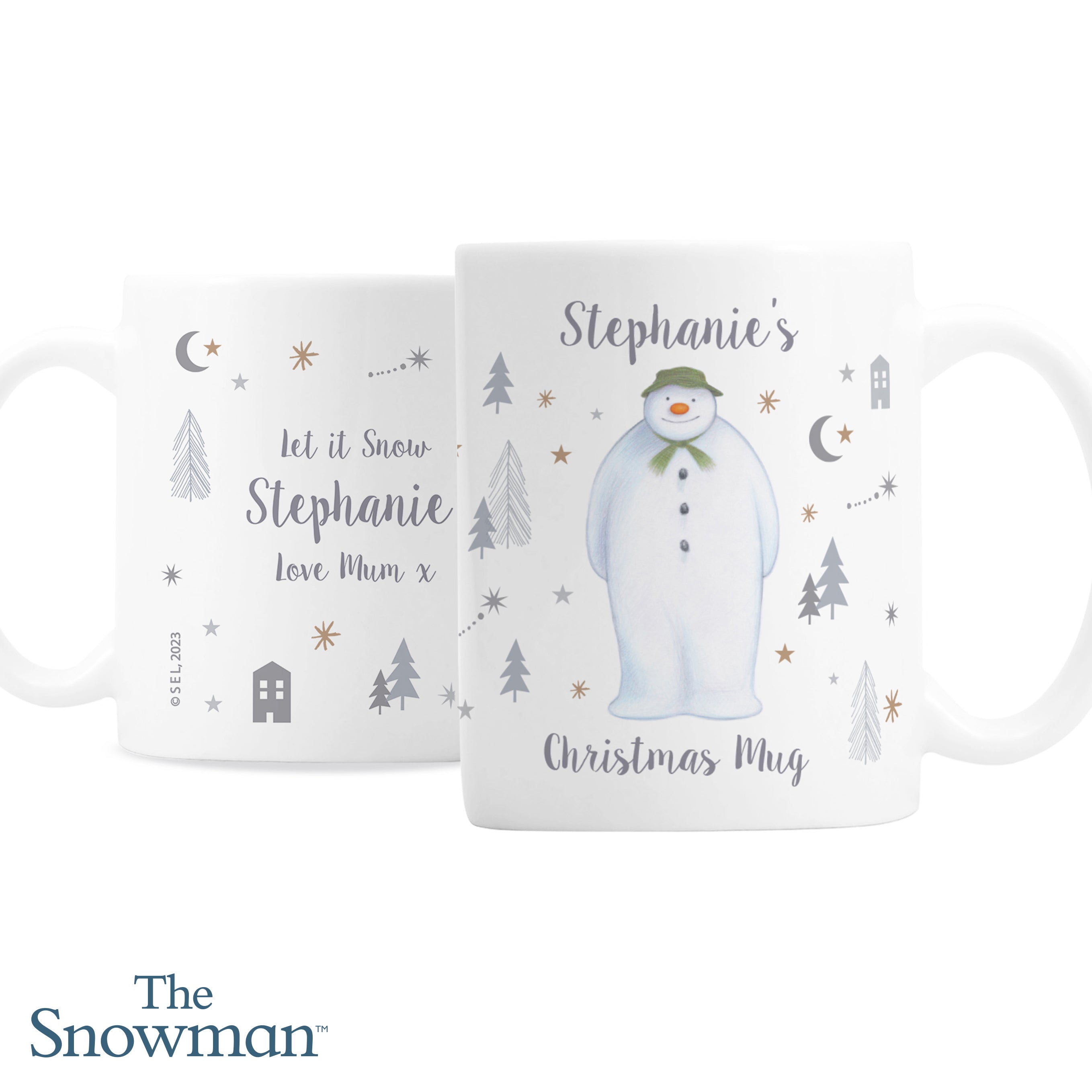 Personalised The Snowman Magical Adventure Mug - gift & personalise