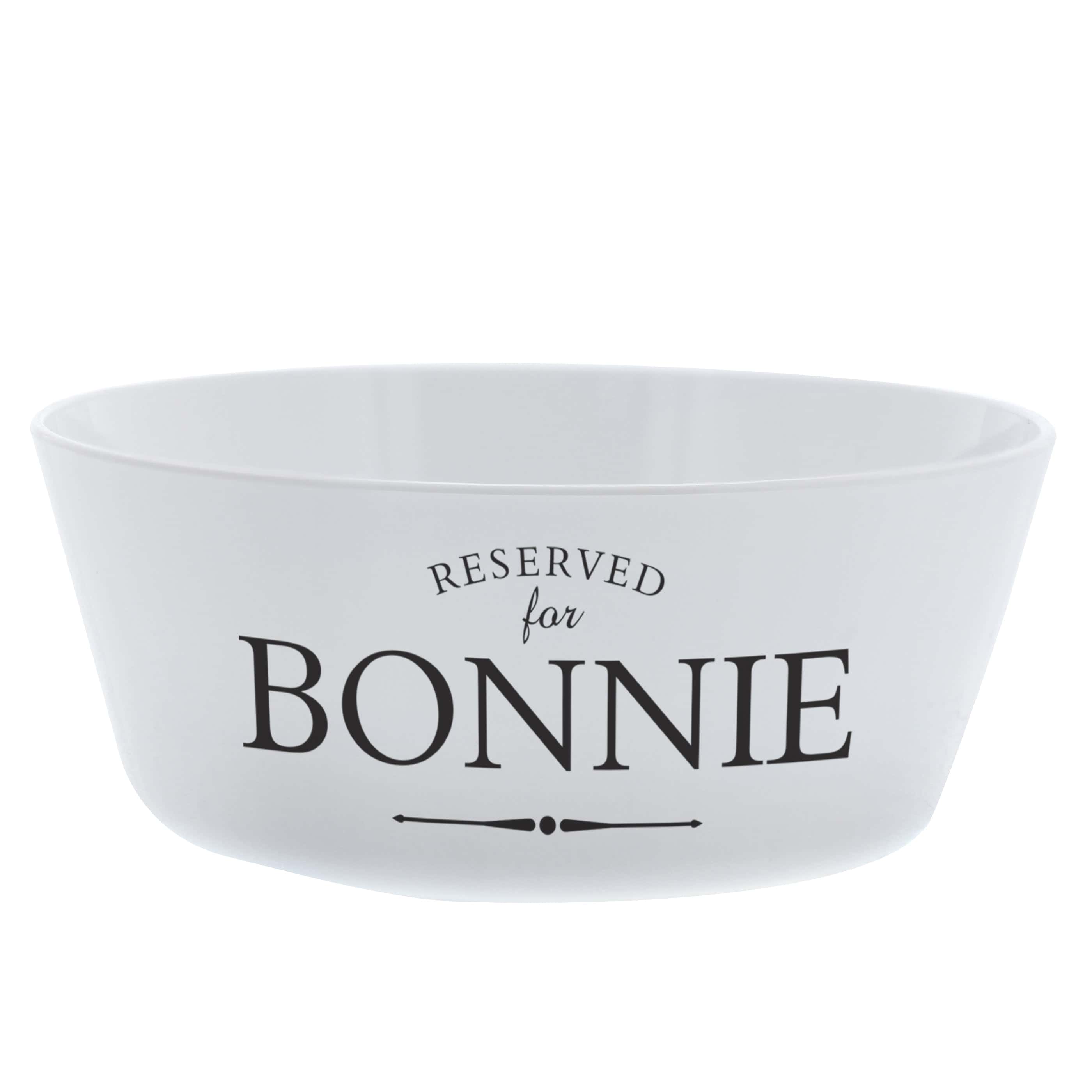 Personalised Reserved for Plastic Cat Bowl - gift & personalise