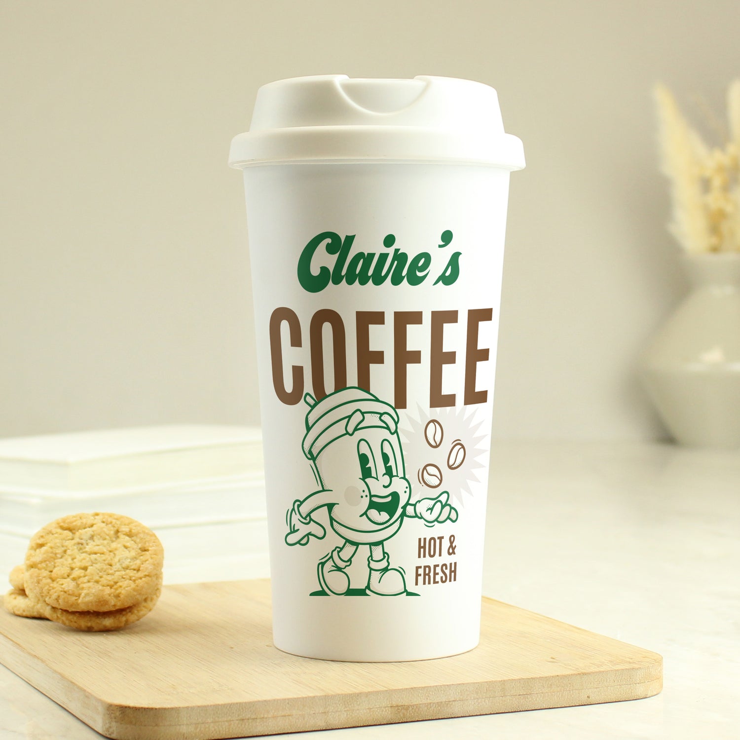 Personalised Coffee Travel Mug - gift & personalise