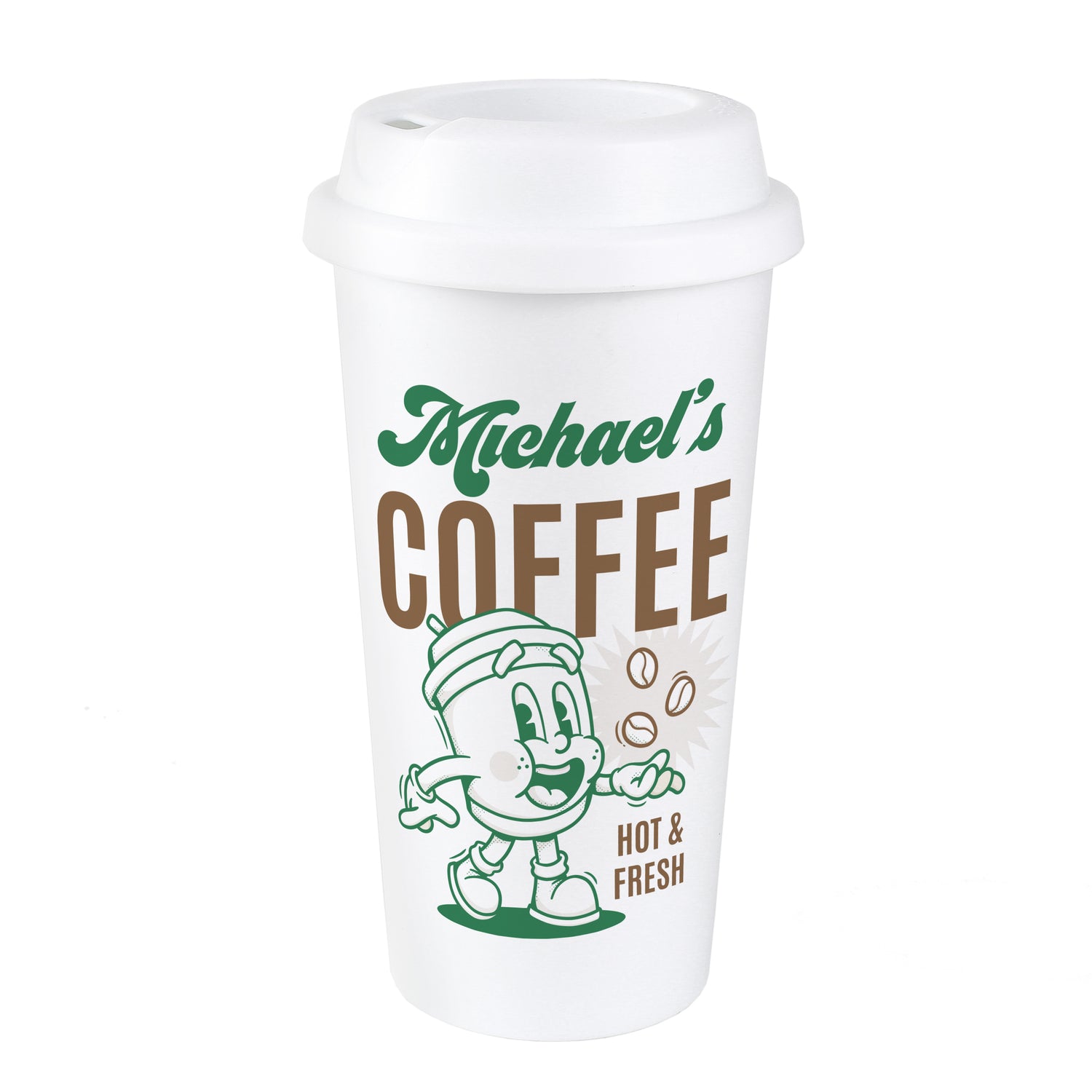 Personalised Coffee Travel Mug - gift & personalise