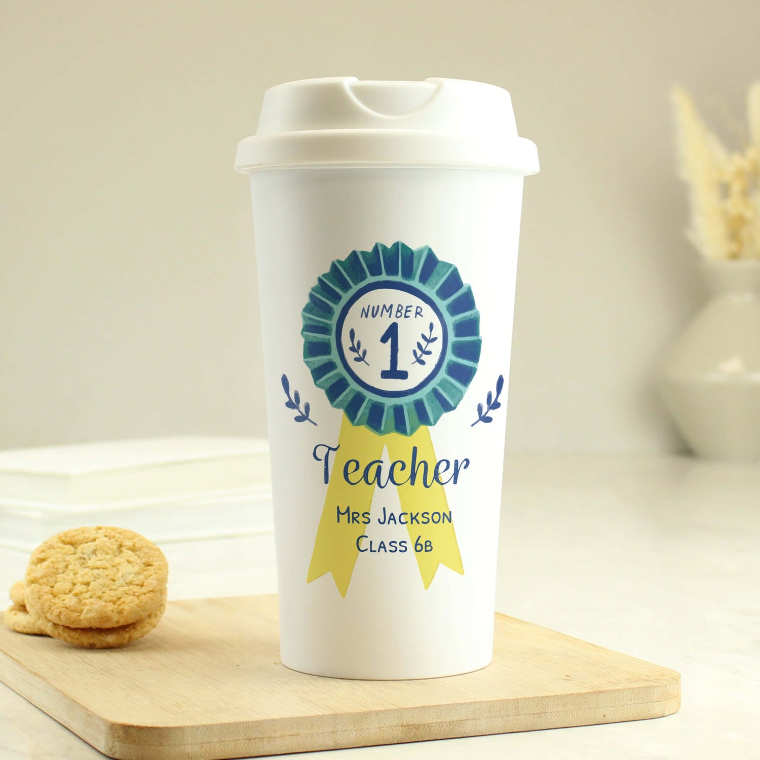 Personalised Number 1 Travel Mug - gift & personalise