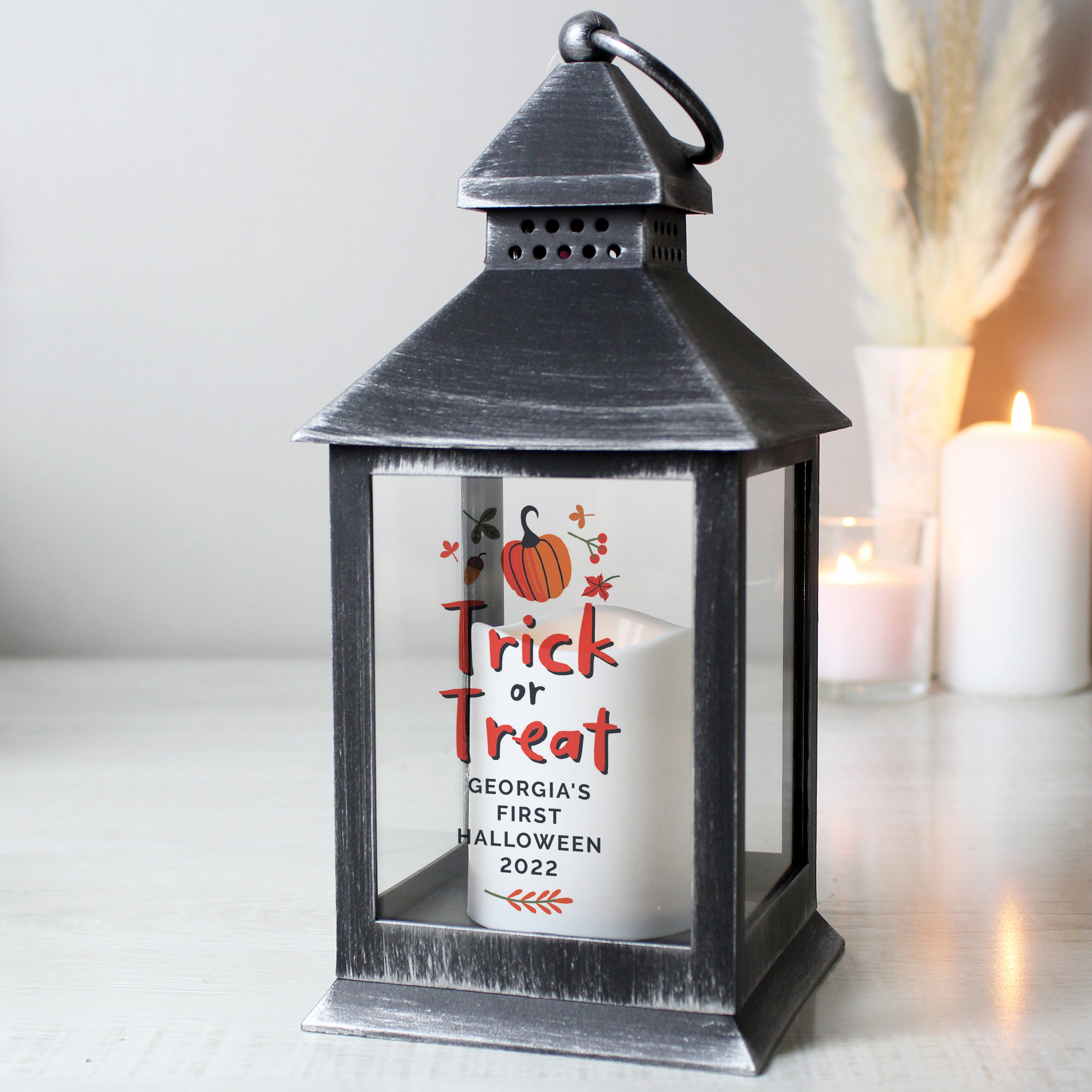 Personalised Trick or Treat Lantern - gift & personalise