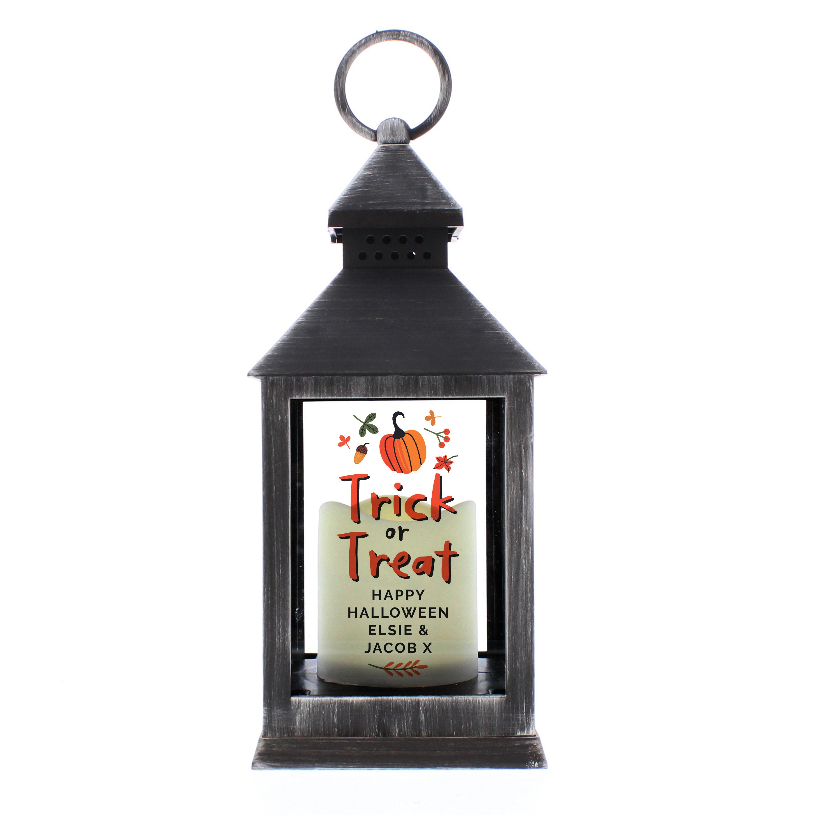 Personalised Trick or Treat Lantern - gift & personalise