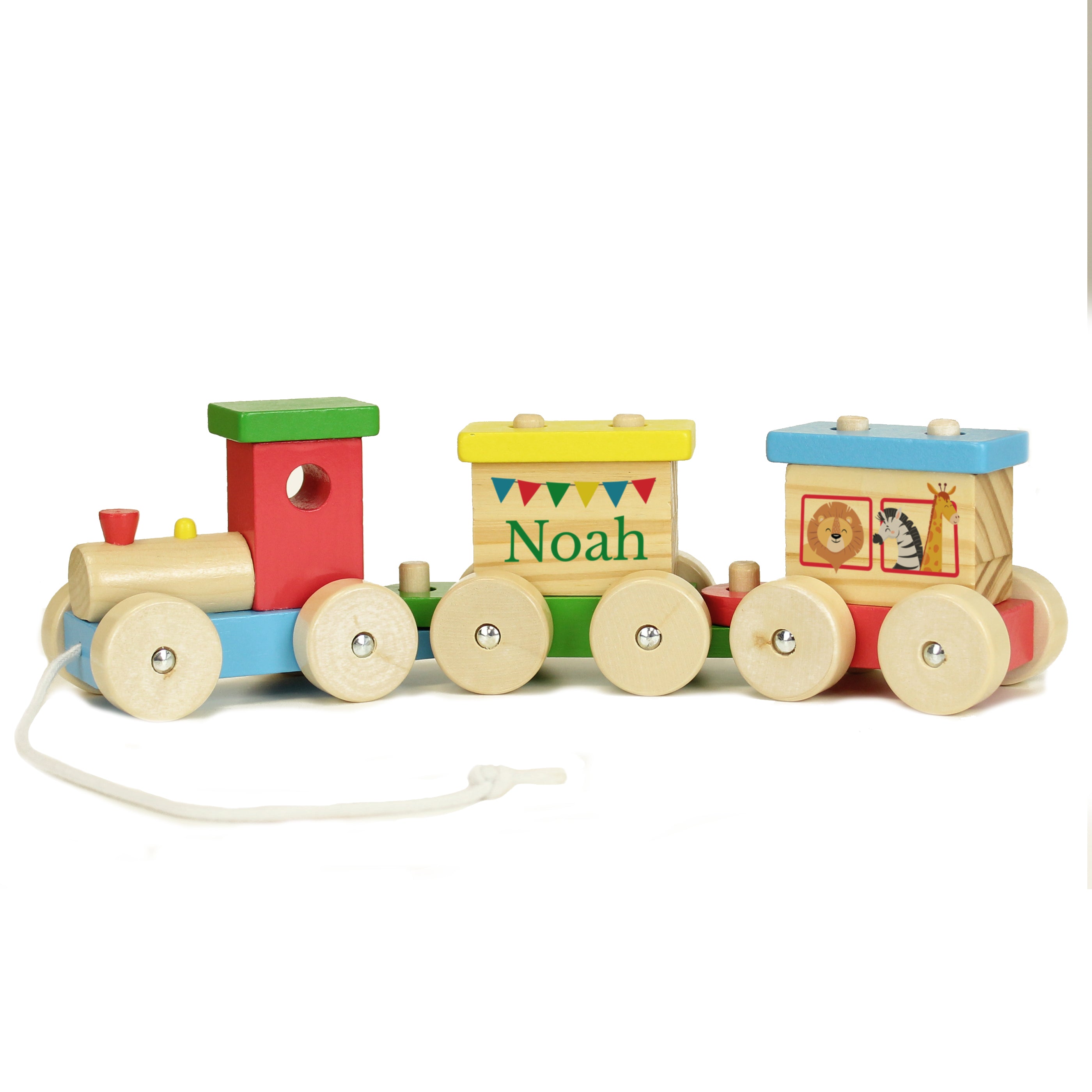 Personalised Circus Toy Train - gift & personalise