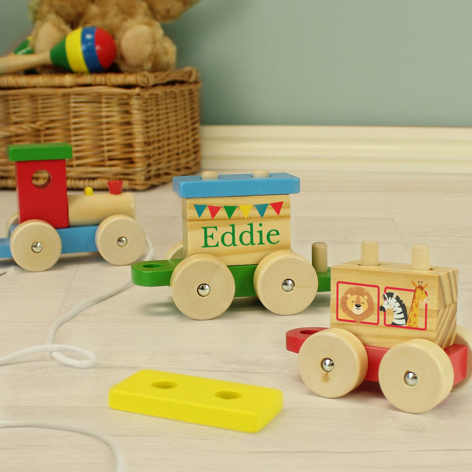 Personalised Circus Toy Train - gift & personalise