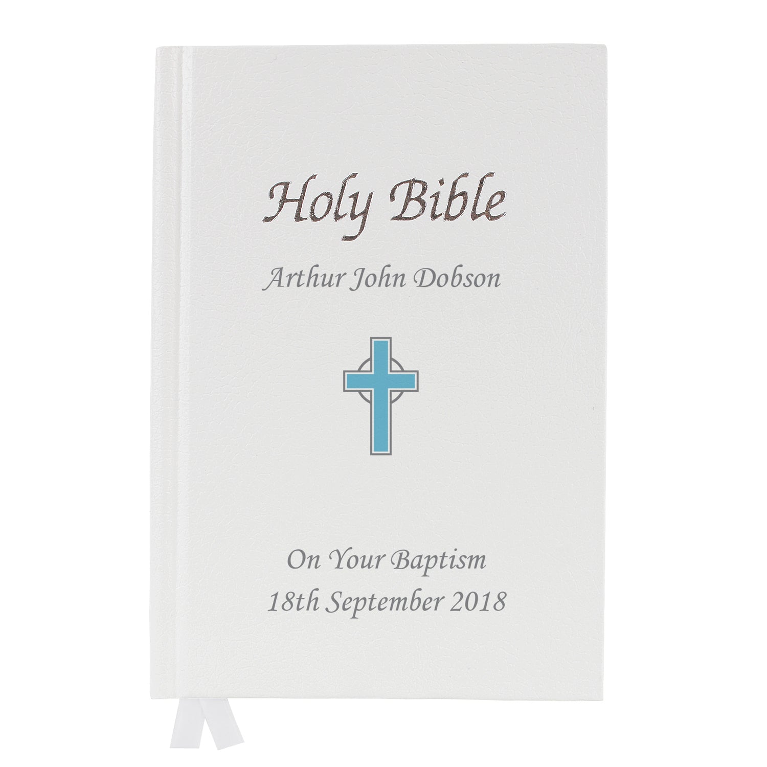 Personalised Blue Cross Bible - gift & personalise