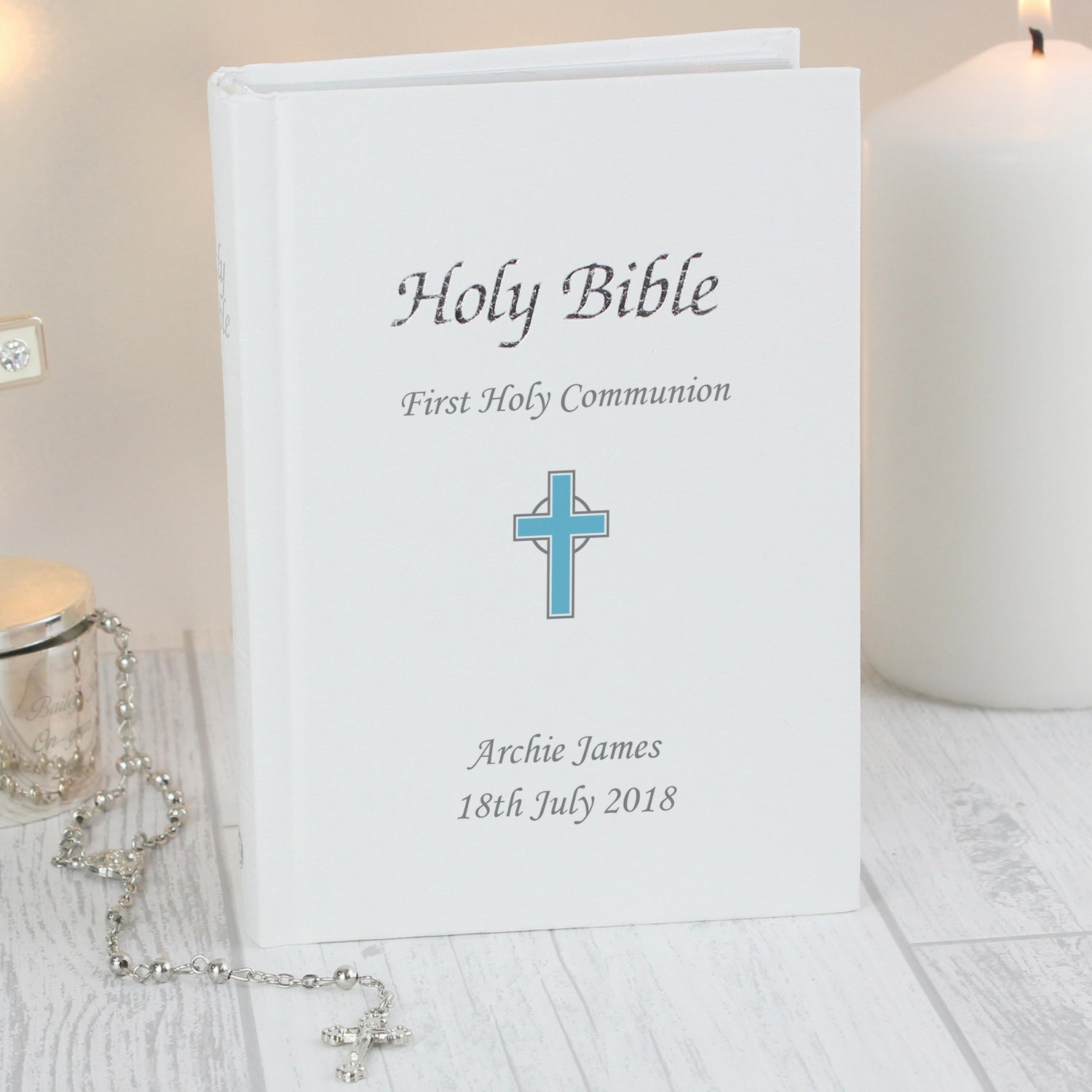 Personalised Blue Cross Bible - gift & personalise