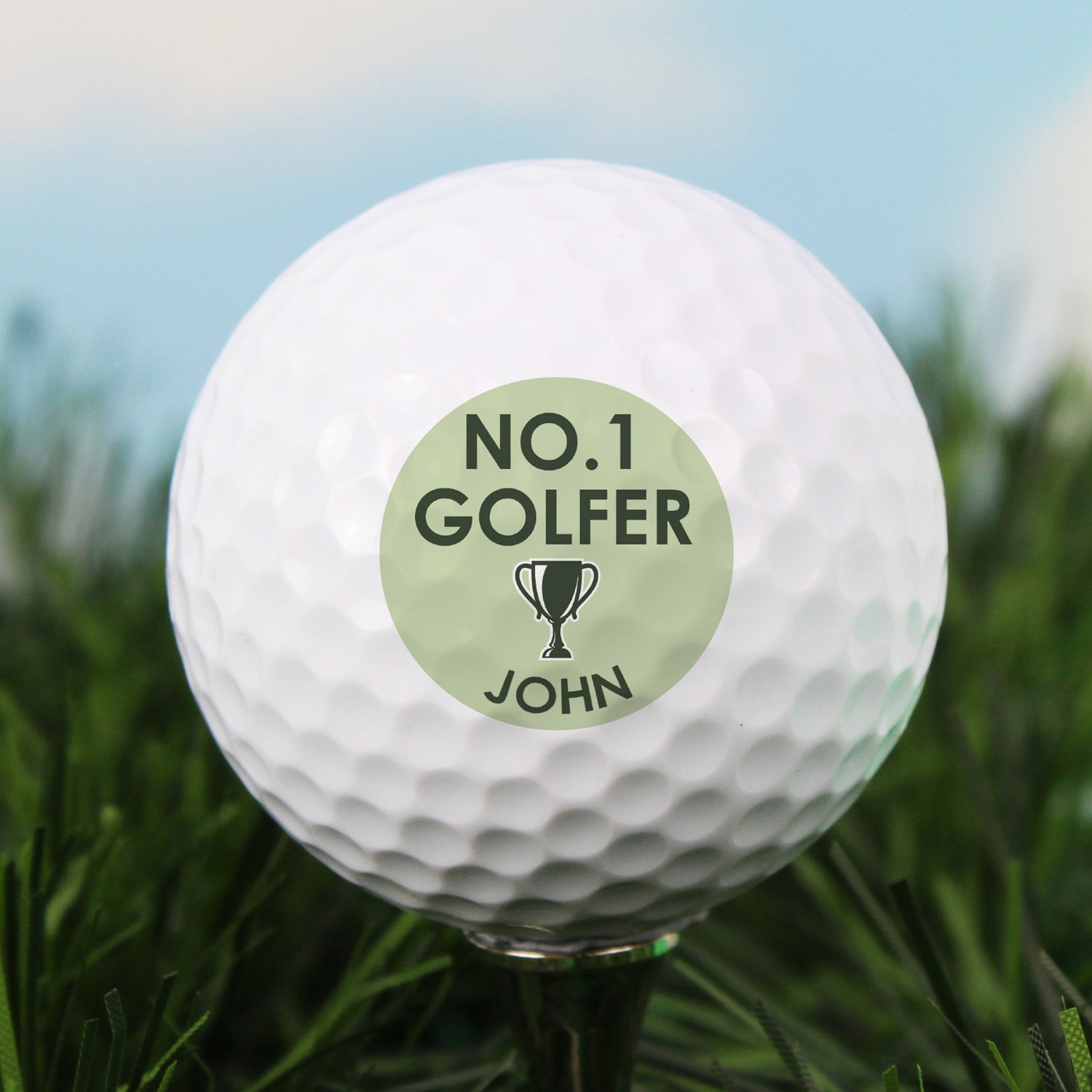 Personalised No.1 Golfer Golf Ball - gift & personalise