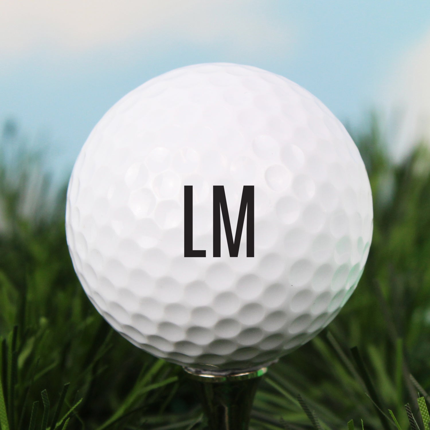 Personalised Initials Golf Ball - gift & personalise