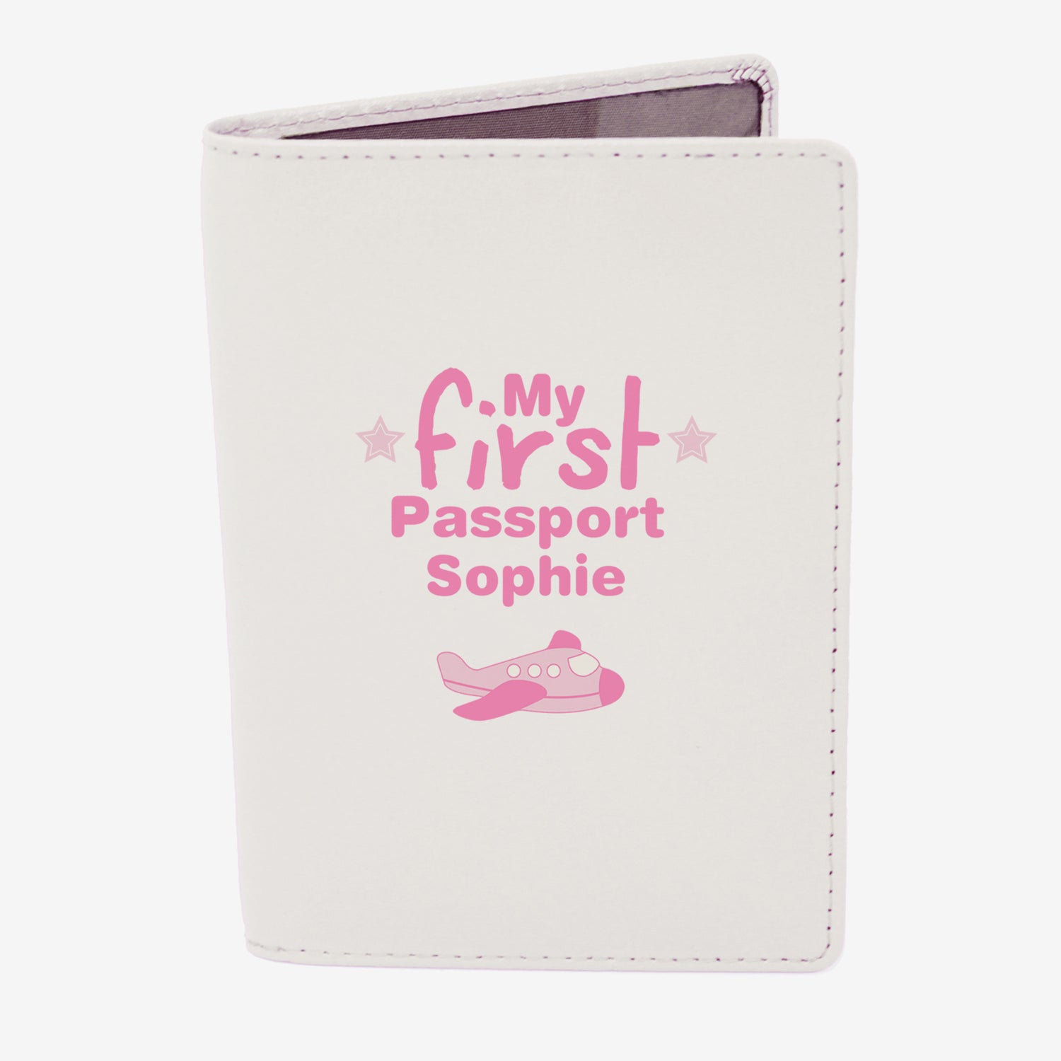 Personalised My First Cream Passport Holder - gift & personalise