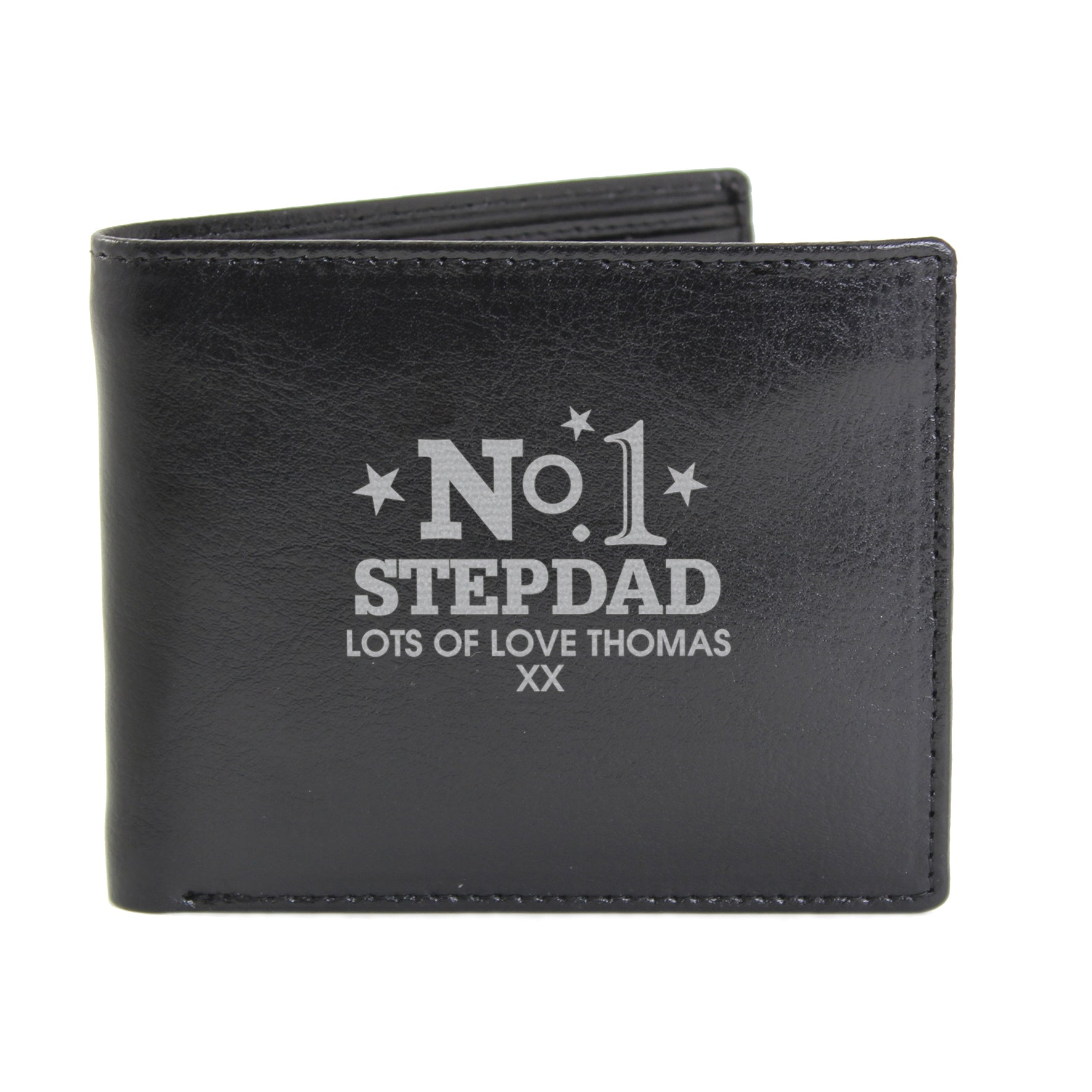 Personalised No.1 Leather Wallet - gift & personalise