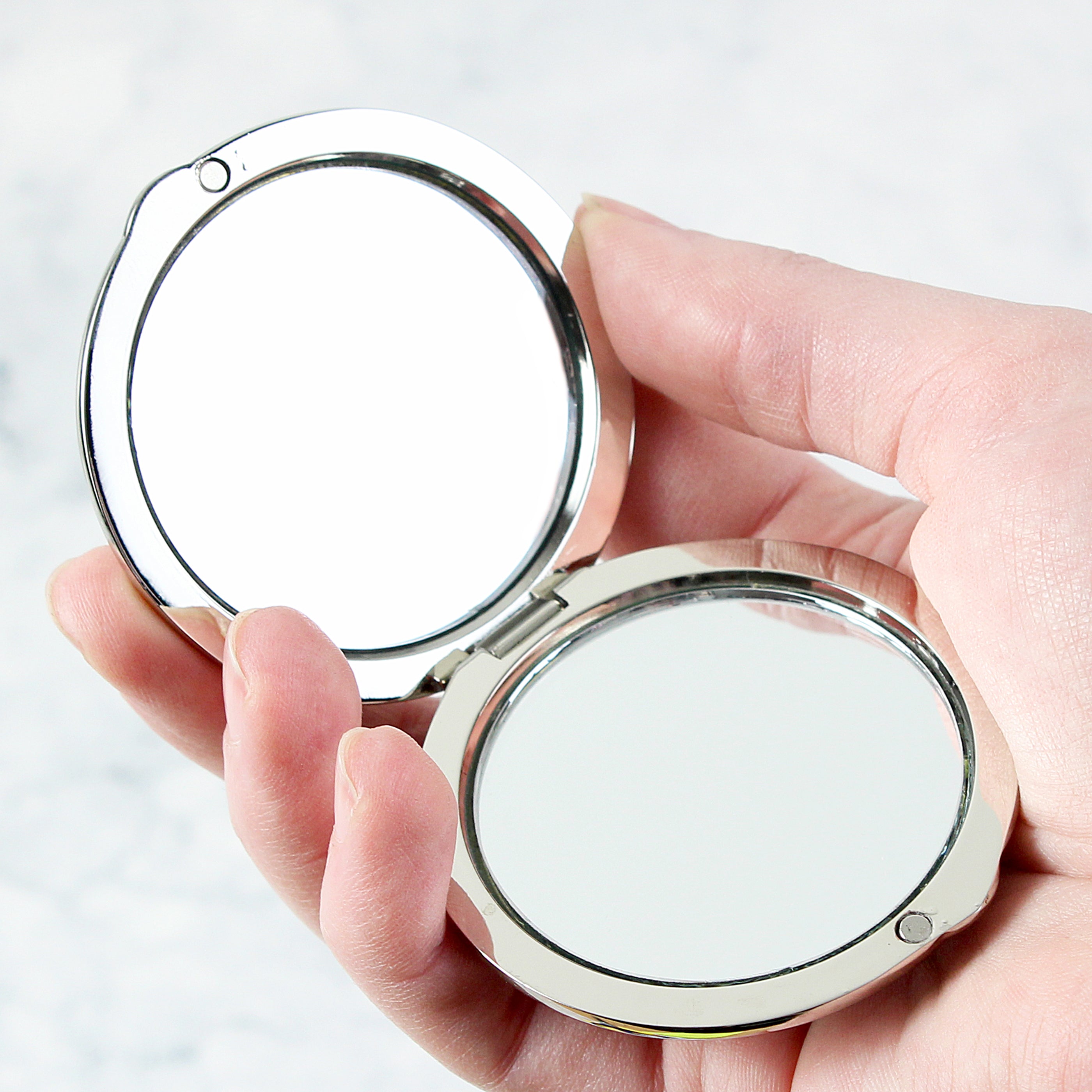 Best Friend Round Compact Mirror